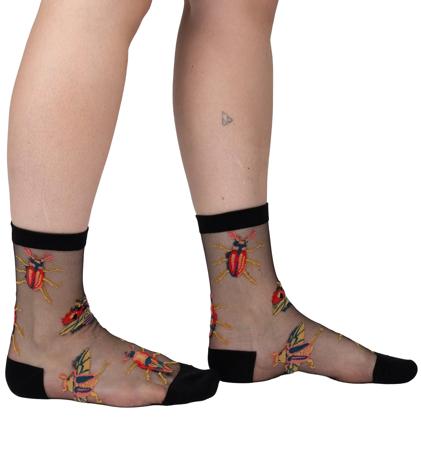 SOCK it to me Sheer Crew Socks (H0023),The Beetles - The Beetles,One Size