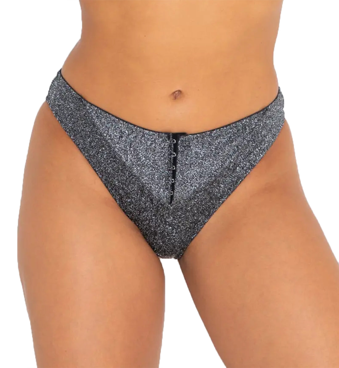 Pour Moi All That Glitters V-Brief (23503),XS,Silver - Silver,XS