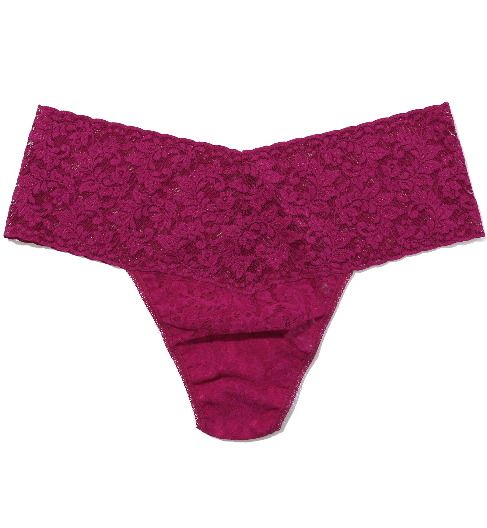 Hanky Panky Plus Size Retro Lace Thong (9K1926X),From The Vine - From The Vine,Plus Size