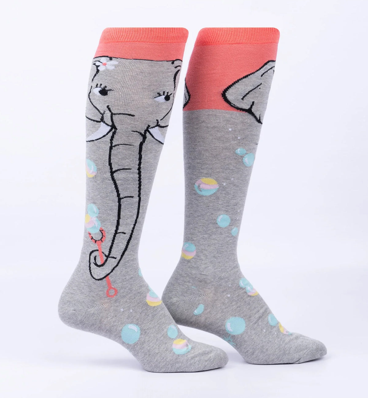 SOCK it to me Unisex Knee High Socks (F0622),Elephantastic! - Elephantastic!,One Size
