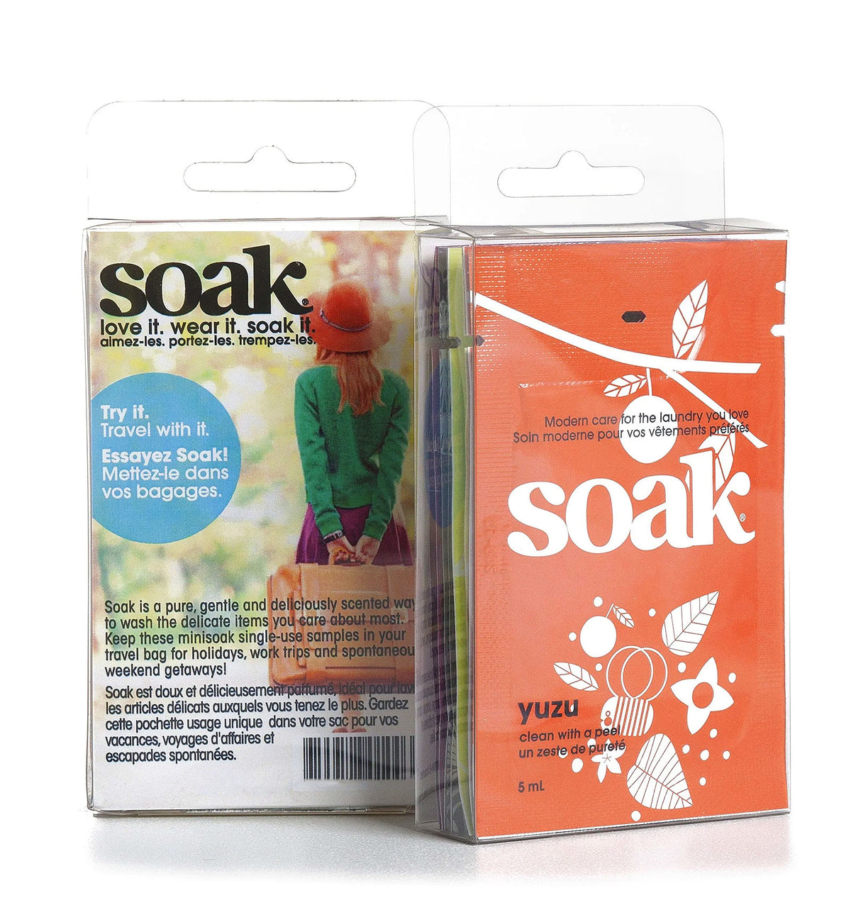 Soak Minisoak 5 ml Single Use Sachets Travel Kit (ST04 *8 Pack Assorted*)