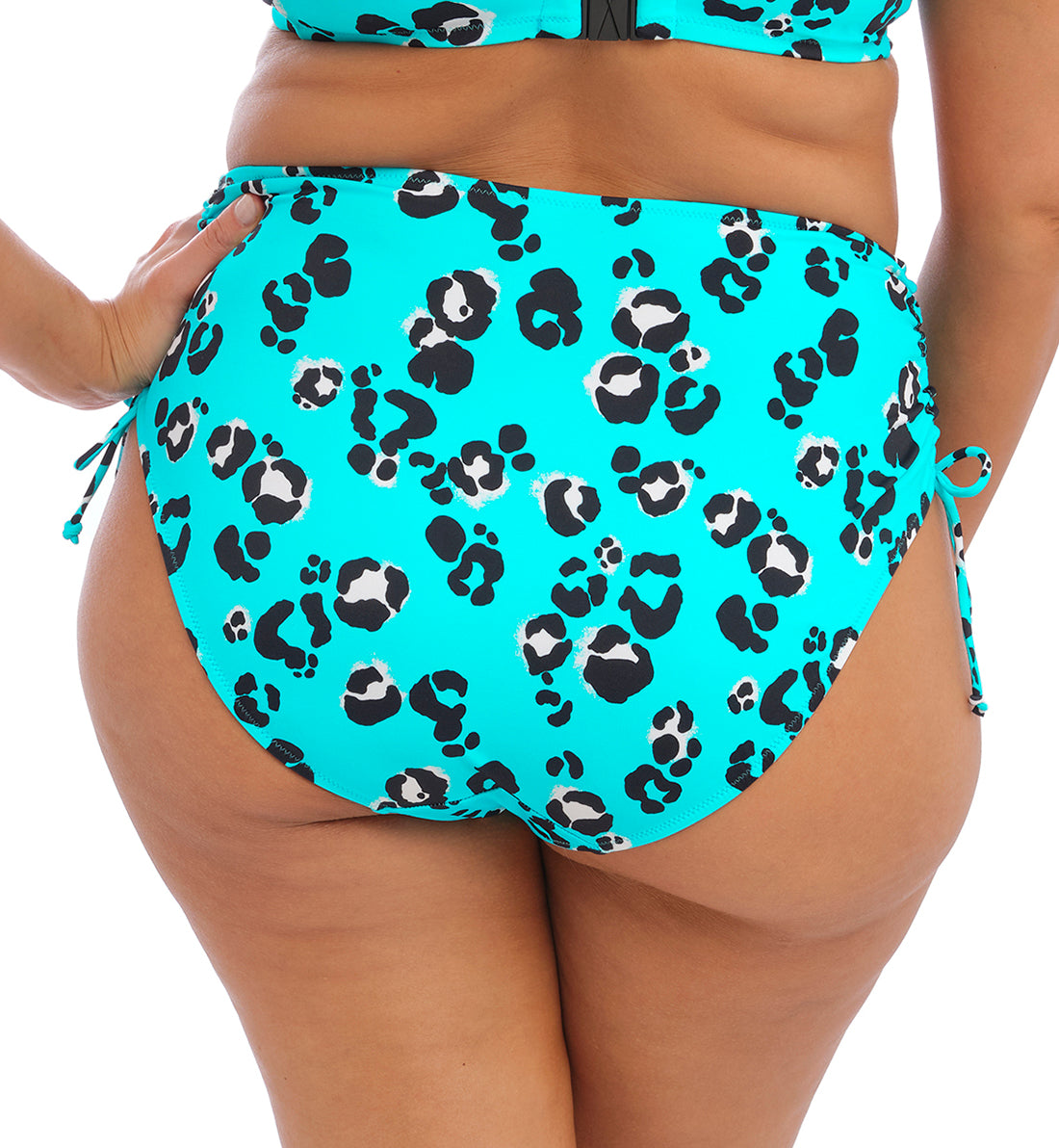 Elomi Kotiya Adjustable Side Swim Brief (ES800973),UK 24,Lagoon - Lagoon,UK 24