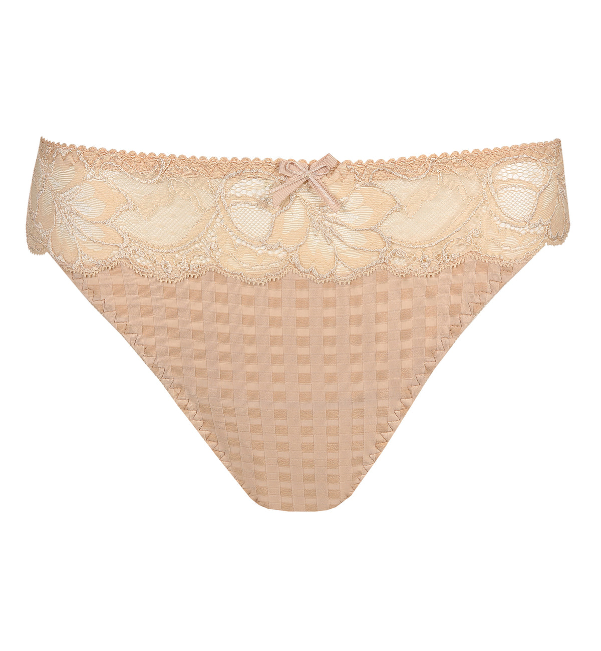 PrimaDonna Madison Matching Thong (0662125),Small,Caffe Latte - Caffe Latte,Small
