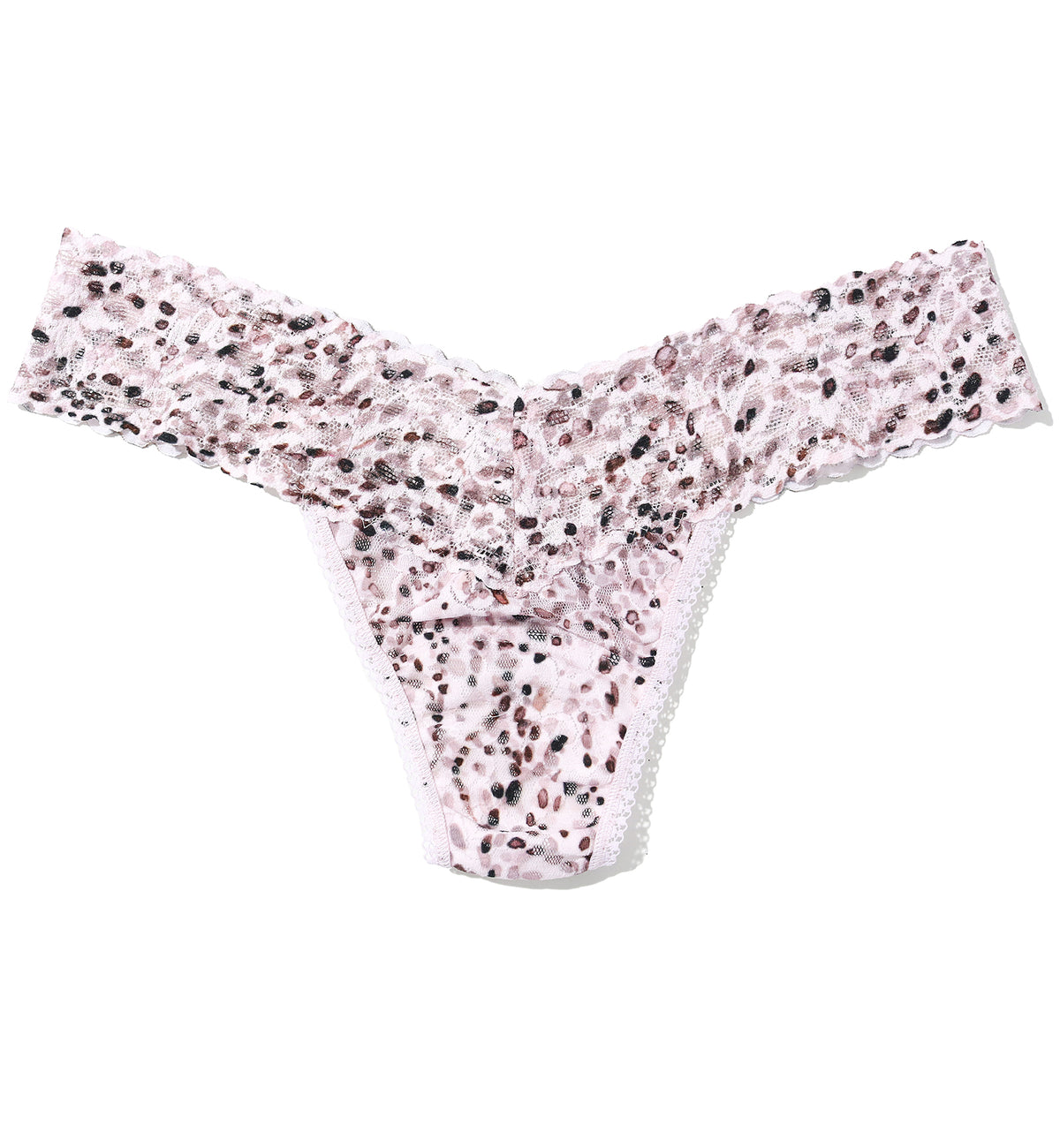 Hanky Panky Signature Lace Printed Low Rise Thong (PR4911P),Unconventional - Unconventional,One Size