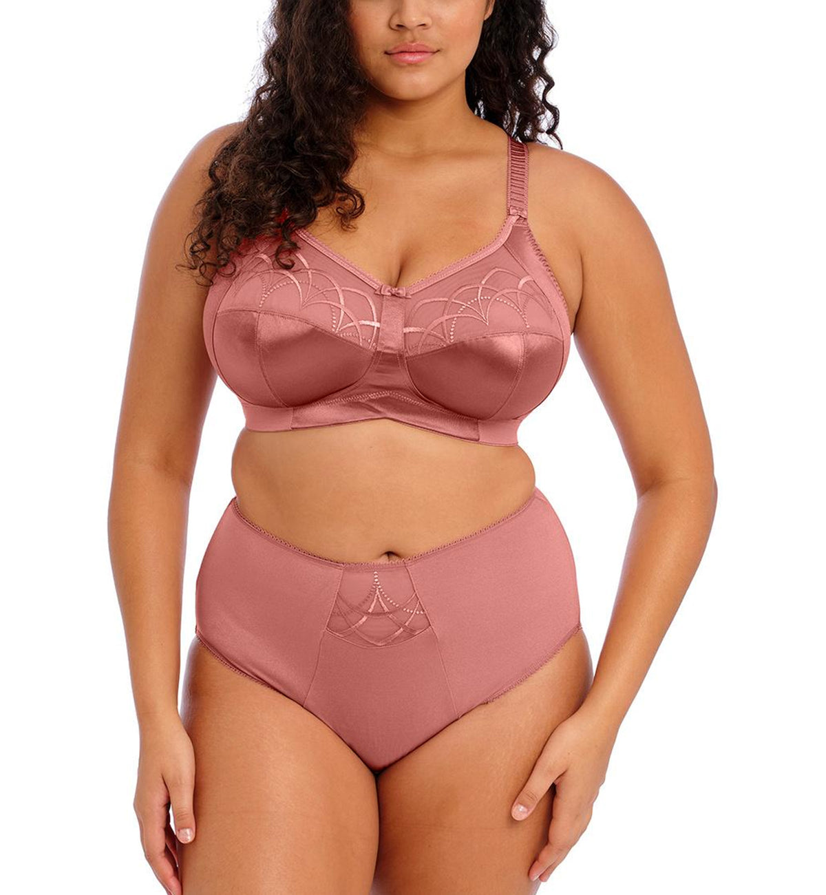 Elomi Cate Full Panty Brief (4036),Medium,Rosewood - Rosewood,Medium