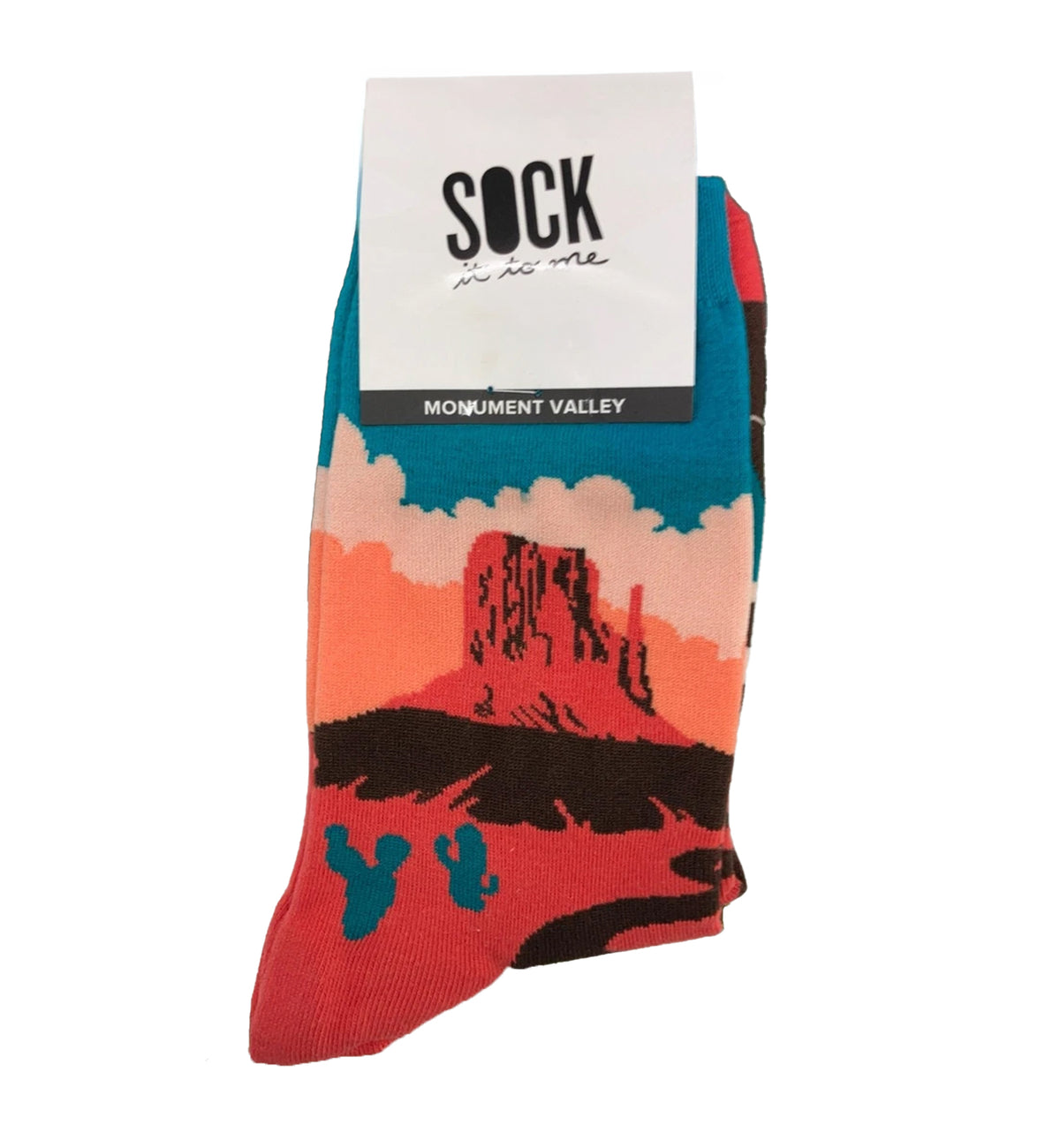SOCK it to me Women's Crew Socks (w0258),Monument Valley - Monument Valley,One Size