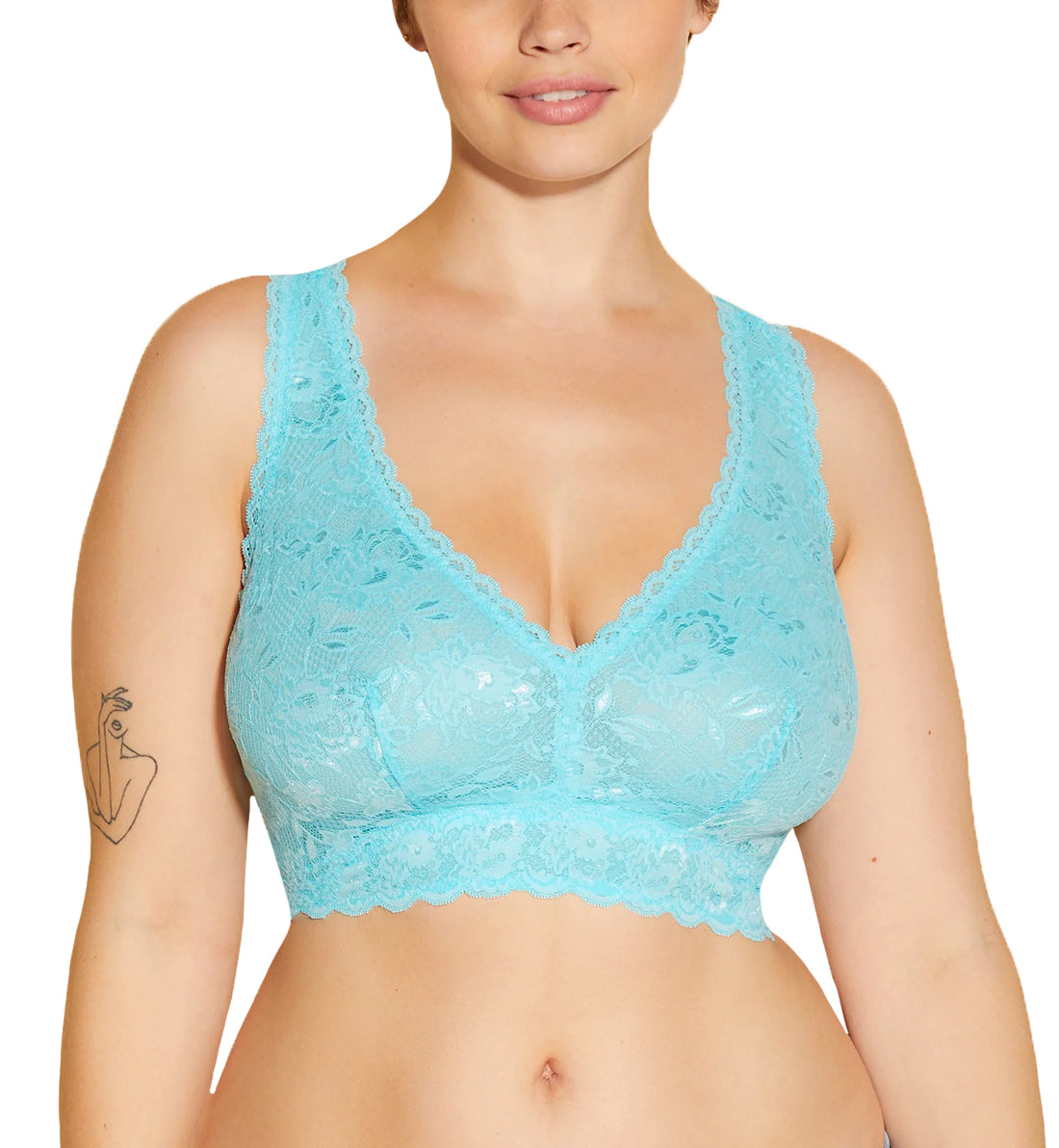 Cosabella NSN SUPER CURVY Racie Racerback Bralette (NEVER1365),XS,Maldives - Maldives,XS