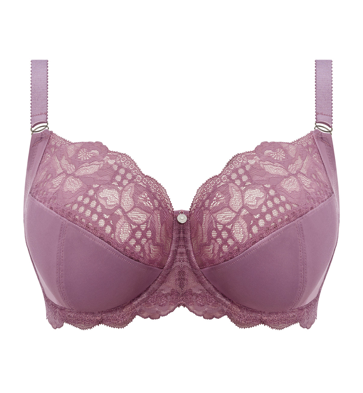 Fantasie Reflect Side Support Stretch Lace Underwire Bra (101801),30FF,Heather - Heather,30FF