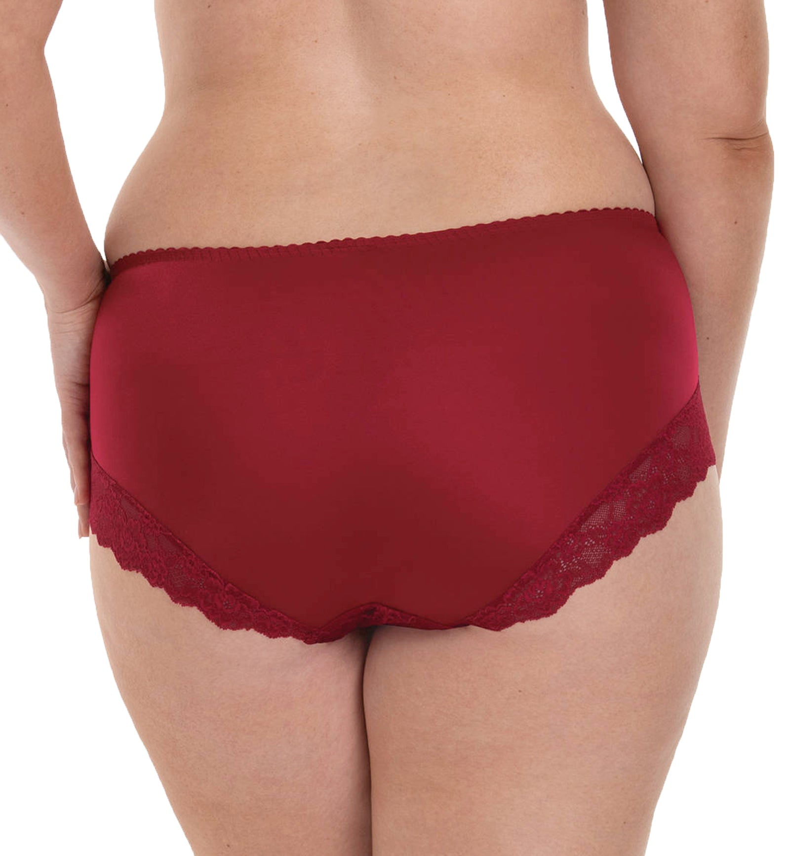 Rosa Faia by Anita Bobette High Waist Brief (1389),US 6,Ruby - Ruby,6