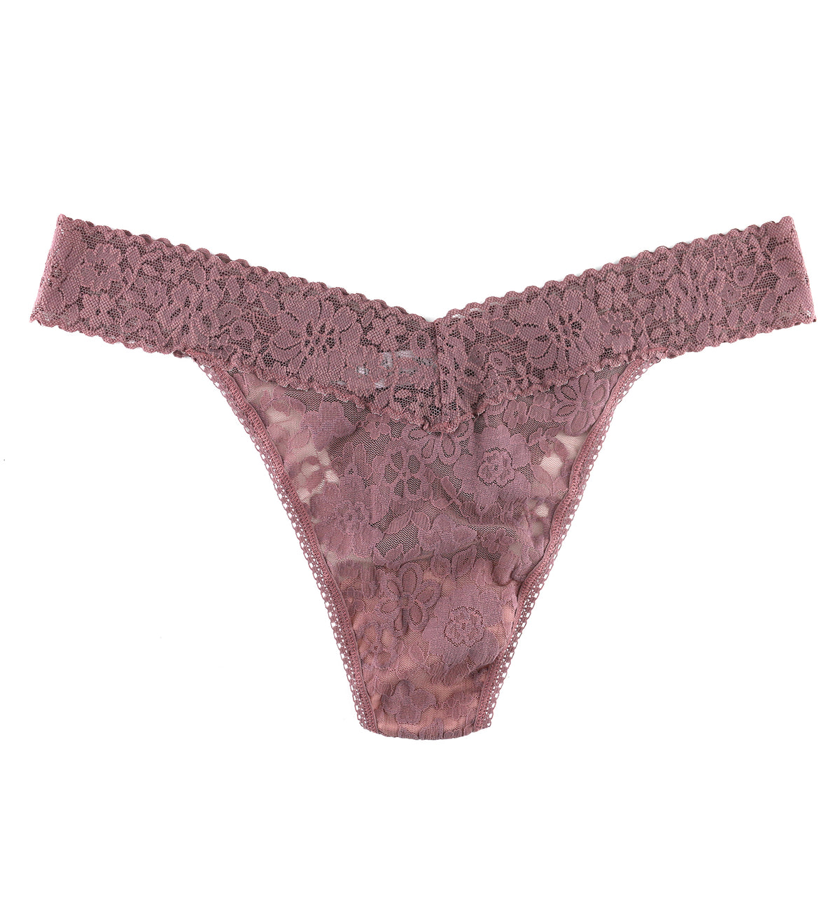 Hanky Panky Daily Lace Original Rise Thong PLUS (771101XP),Allspice - Allspice,One Size