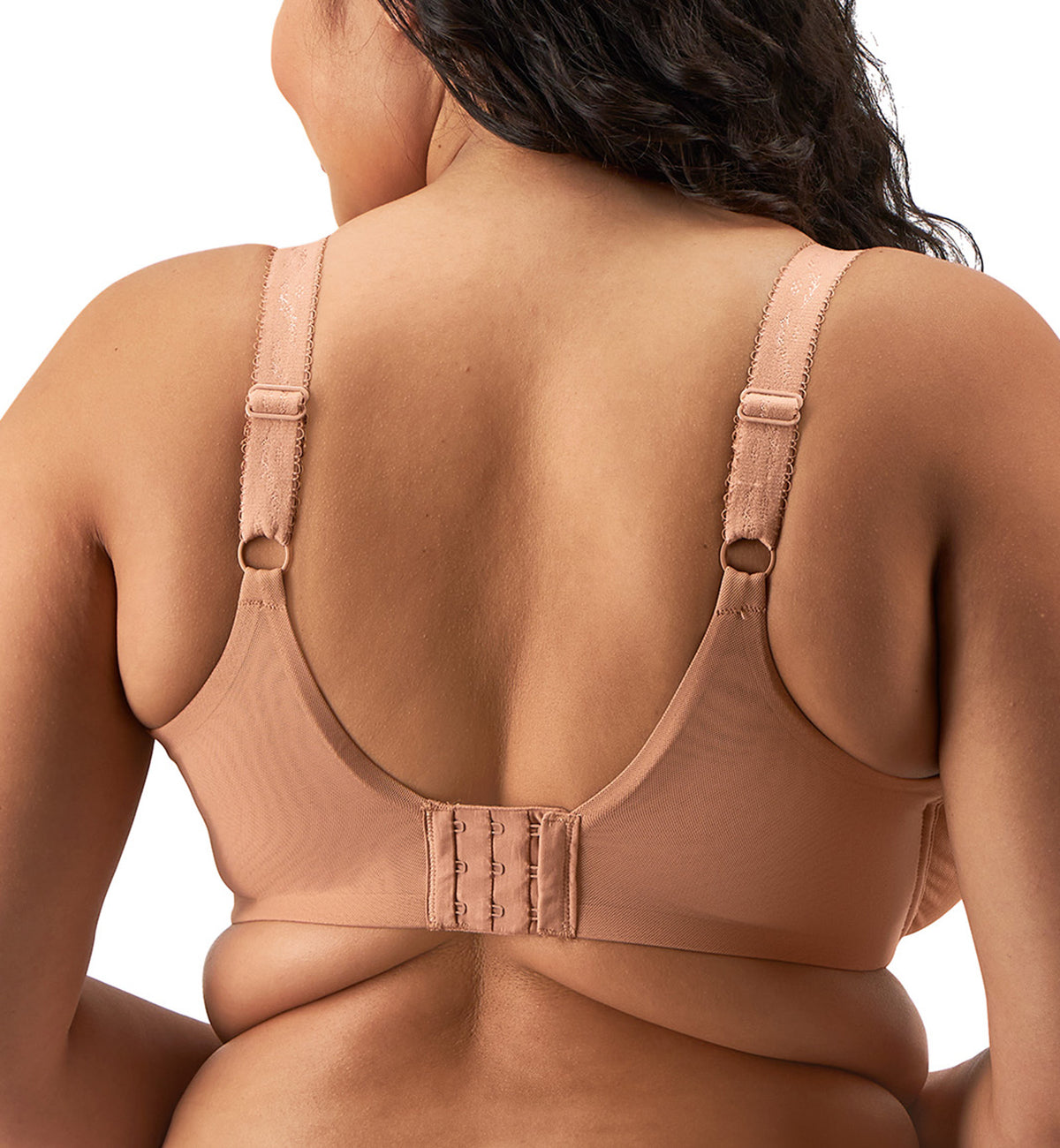 Elomi Zarla Stretch Lace Banded Underwire Bra (302505),32G,Cafe Au Lait - Cafe Au Lait,32G