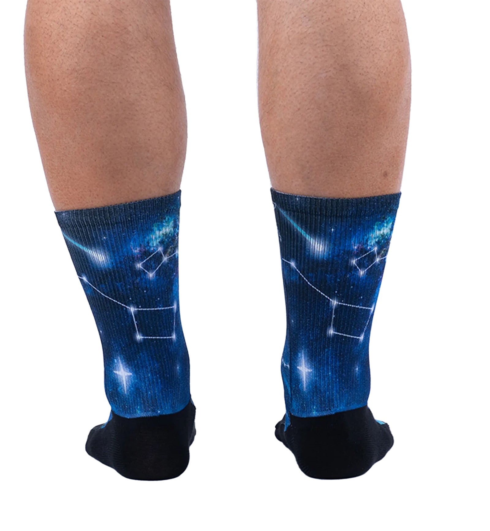 SOCK it to me Athletic Printed Performance Crew Socks (AP0003),Stargazer - Stargazer,One Size
