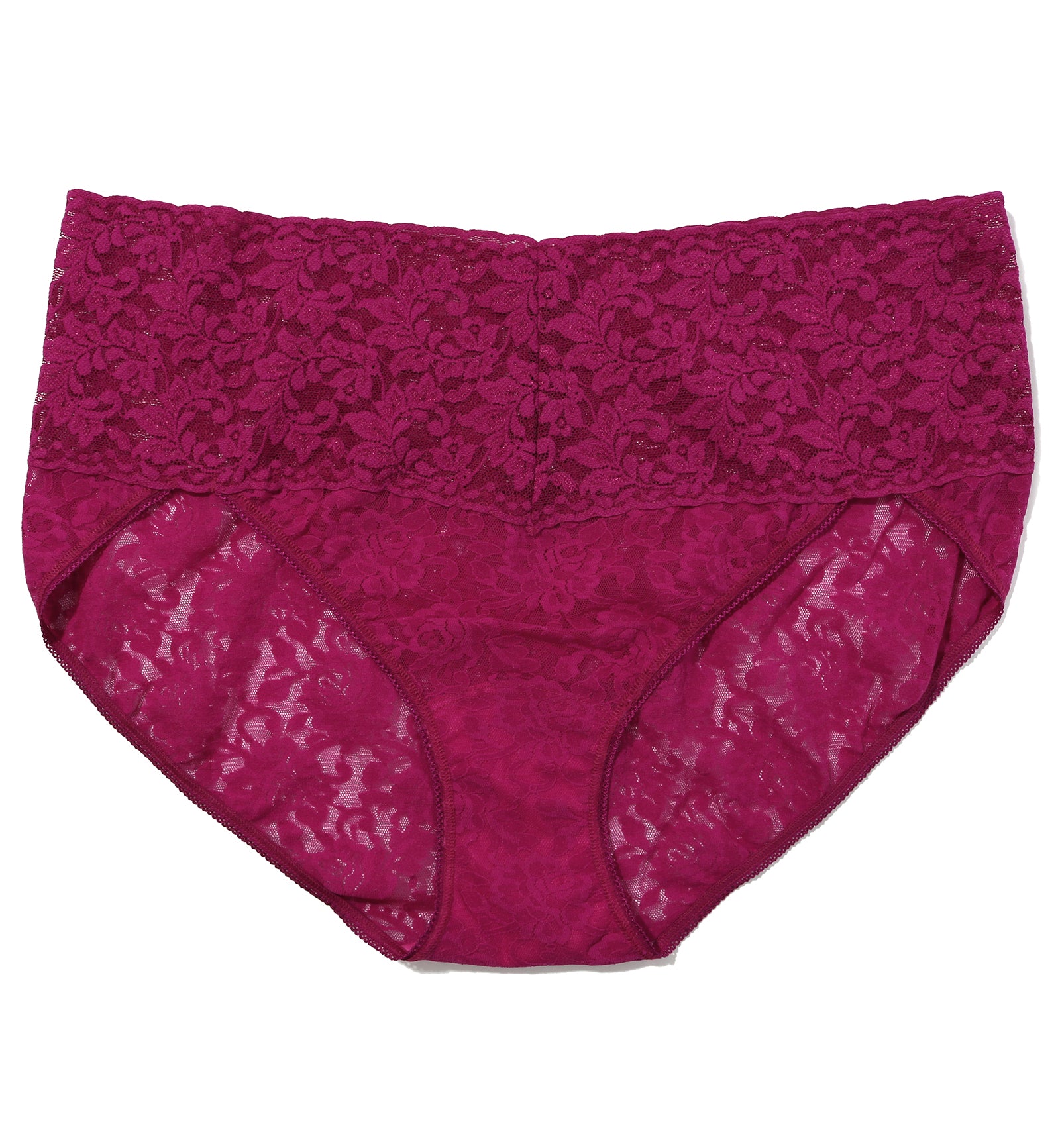 Hanky Panky Retro Lace V-kini PLUS (9K2124X),1X,From The Vine - From The Vine,1X