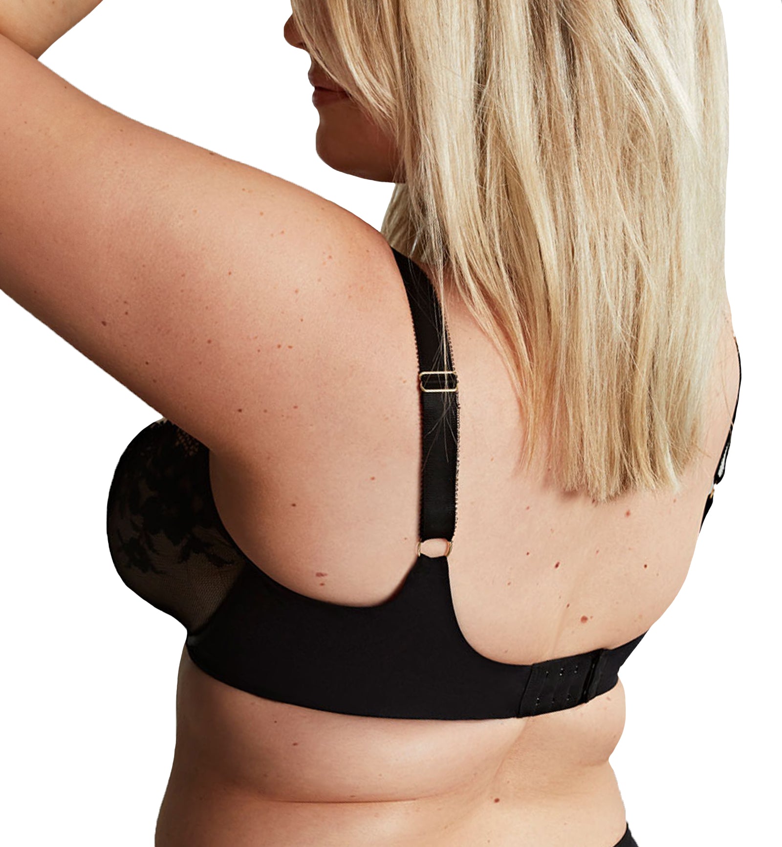 Sculptresse by Panache Josephine Full Cup Underwire Bra (10855),34F,Black/Latte - Black/Latte,34F