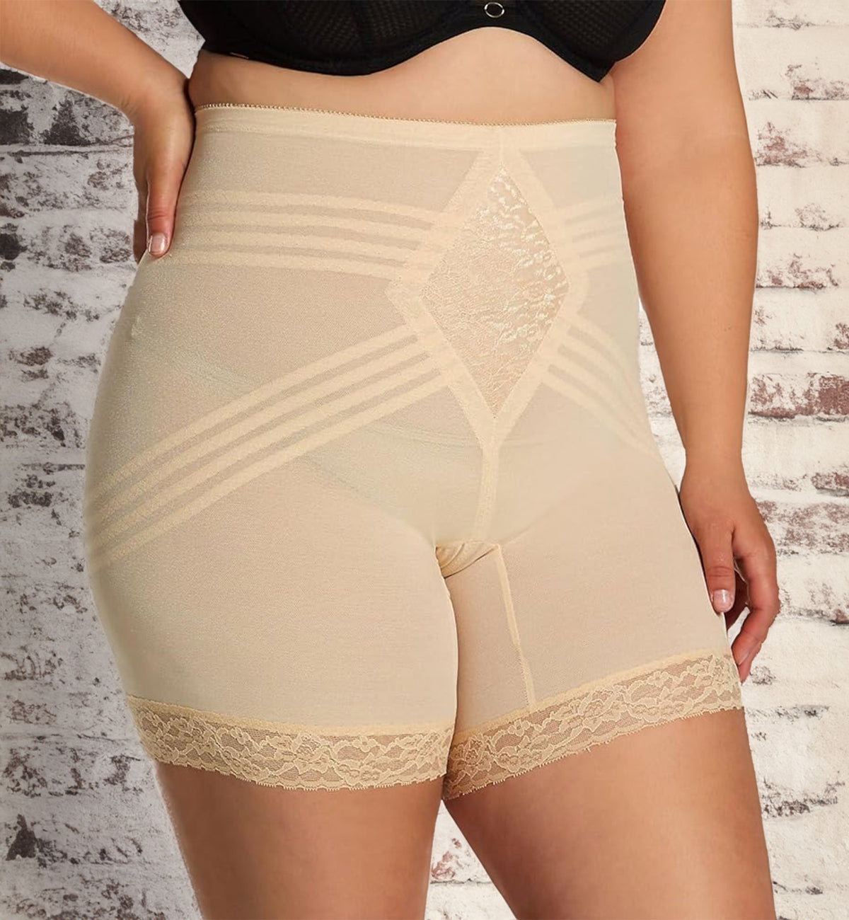 Rago Firm Control Leg Shaper (679),Small,Beige - Beige,Small