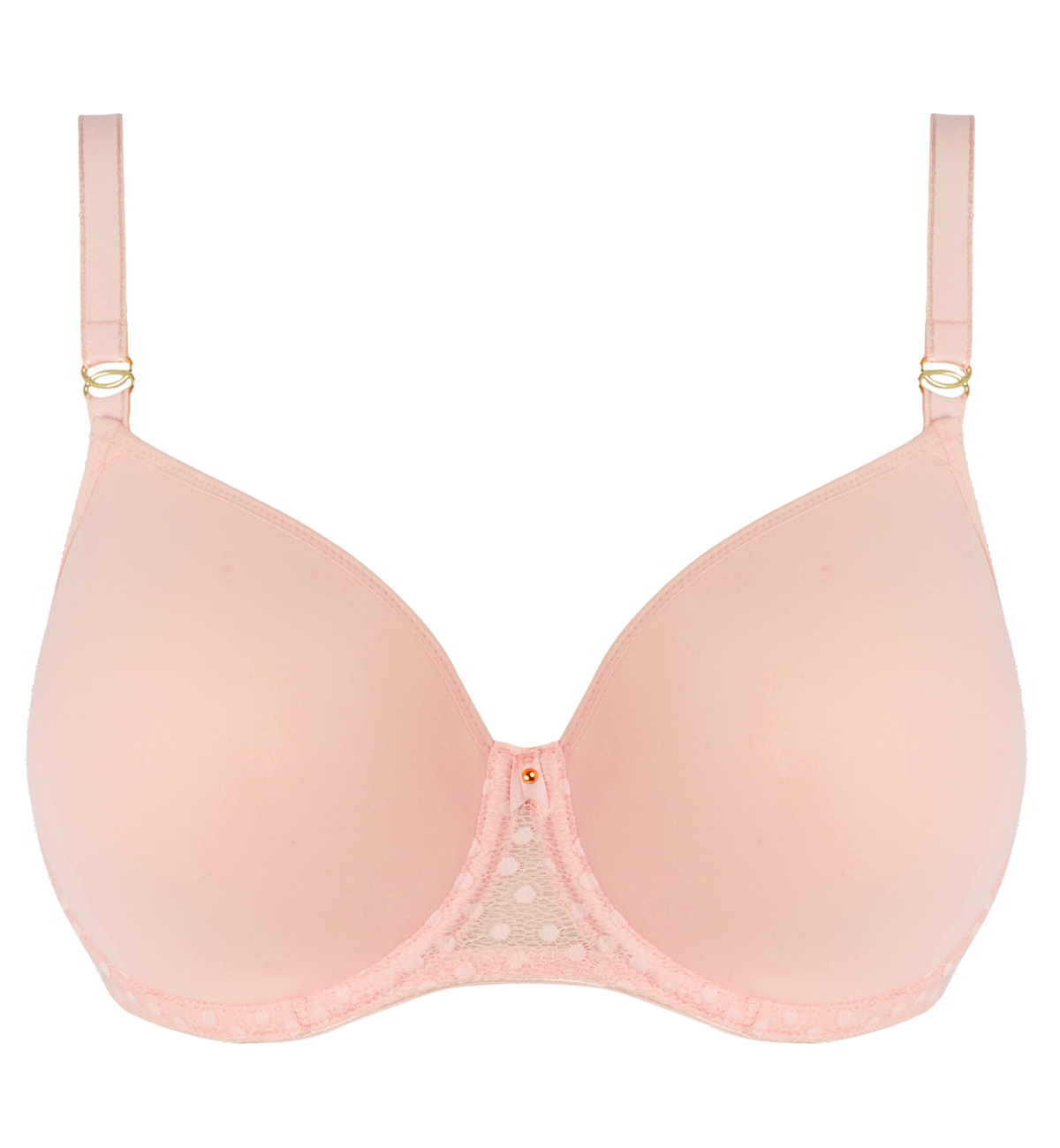 Freya Starlight Idol Molded Balcony Underwire Bra (5200),28D,Rosewater - Rosewater,28D