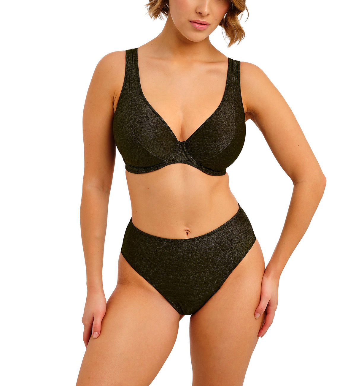 Freya Arizona Wave High Waist Bikini Brief (206178),XS,Nebula - Nebula,XS