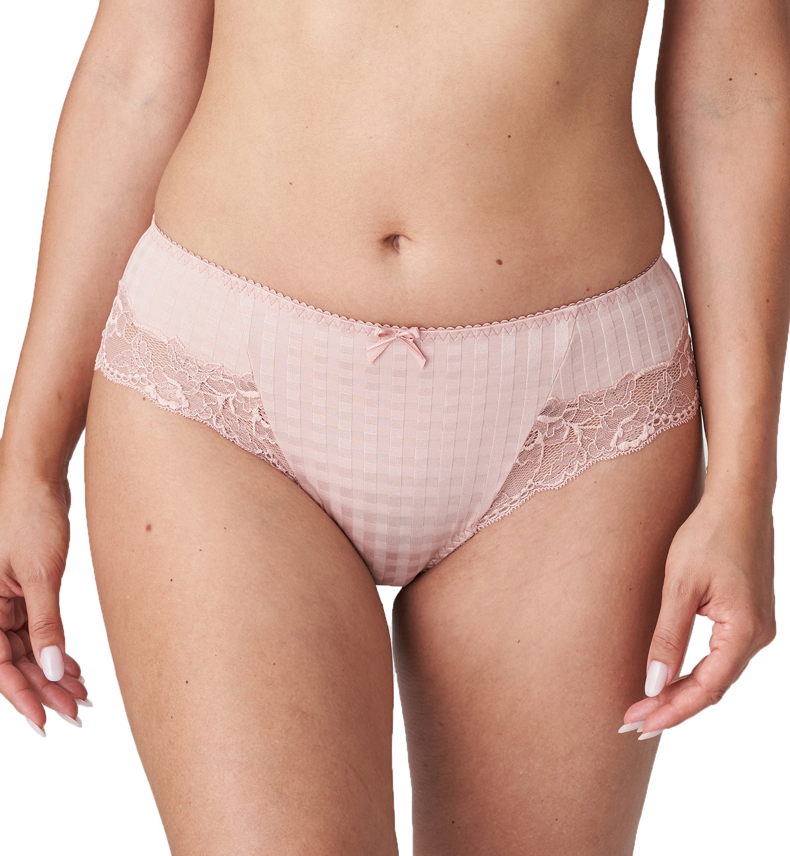 PrimaDonna Madison Matching Hotpants Panty (0562127),Medium,Powder Rose - Powder Rose,Medium