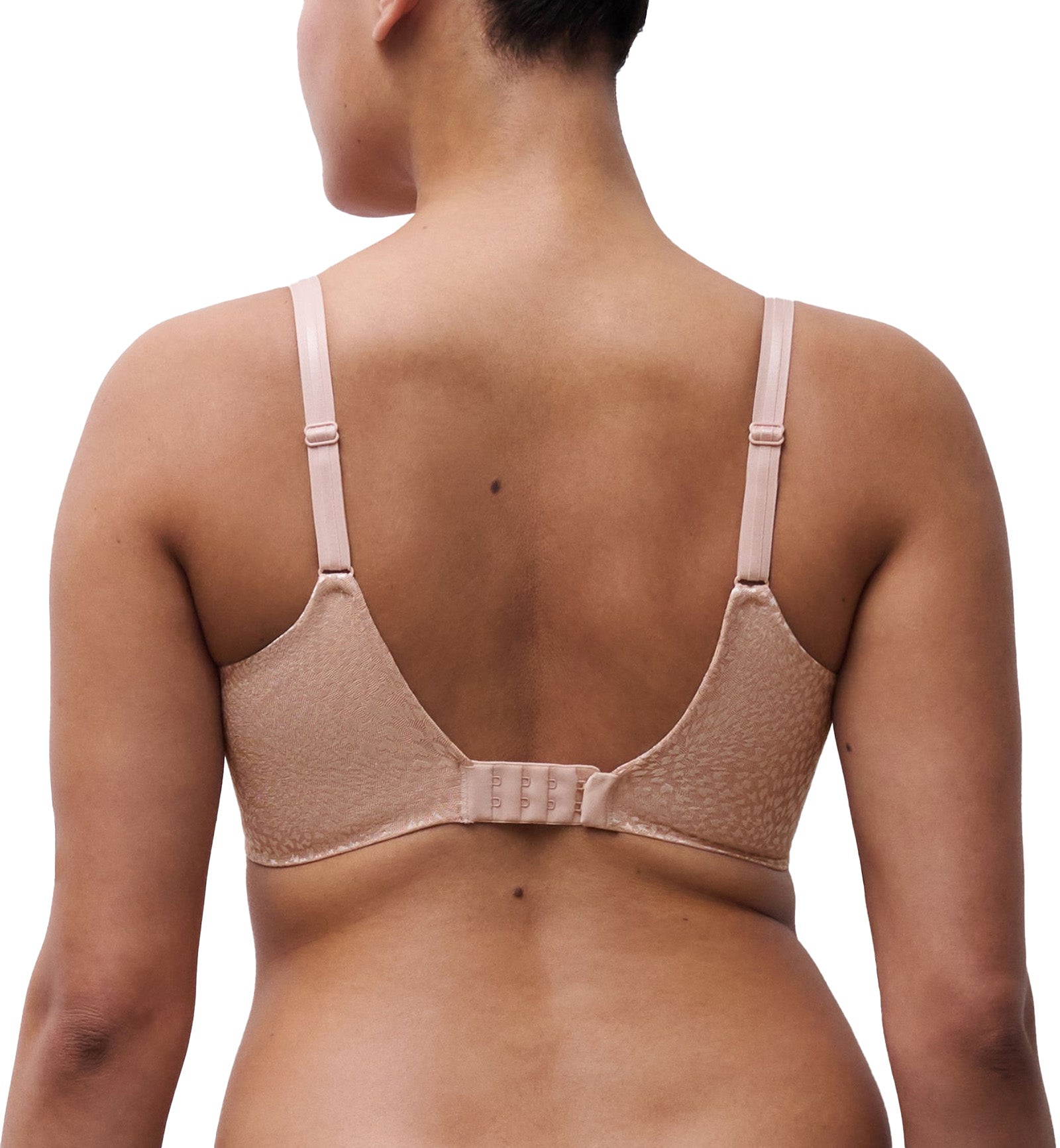 Chantelle Magique Back Smoothing Wireless Bra (C19UP0),32D,Rose - Rose,32D
