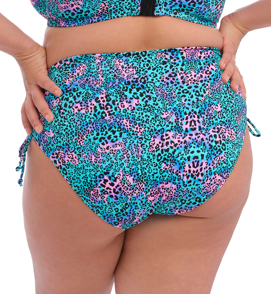 Elomi Electric Savannah Adjustable Side Swim Brief (ES800773),UK 20,Leopard - Leopard,UK 20