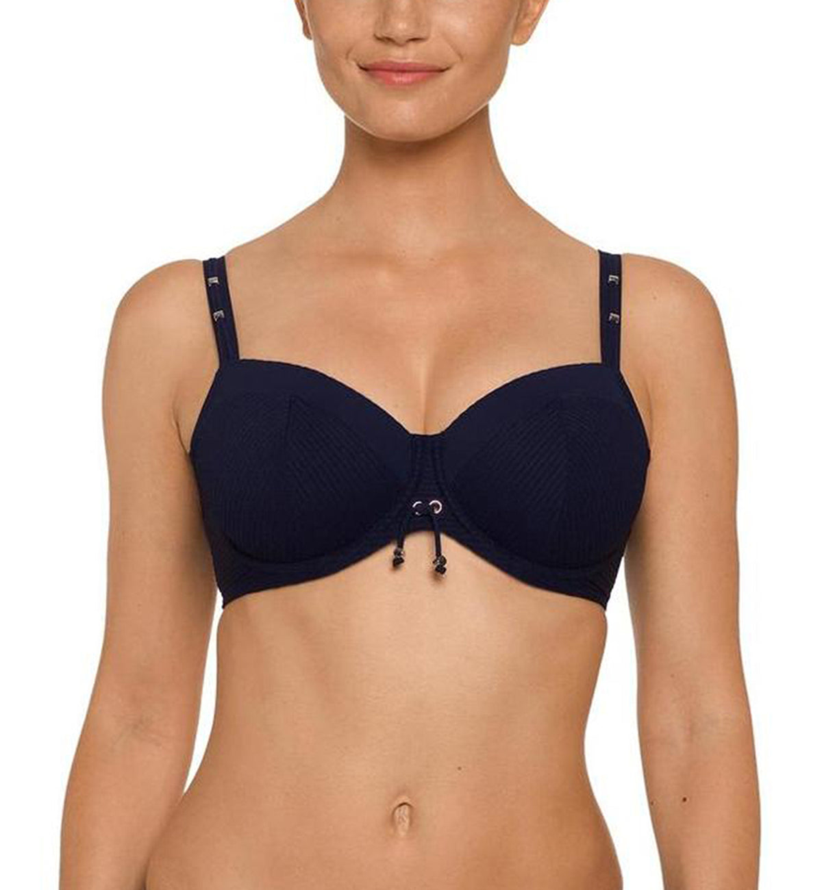 PrimaDonna Nikita Full Cup Underwire Bikini Top (4003710),34H,Water Blue - Water Blue,34H