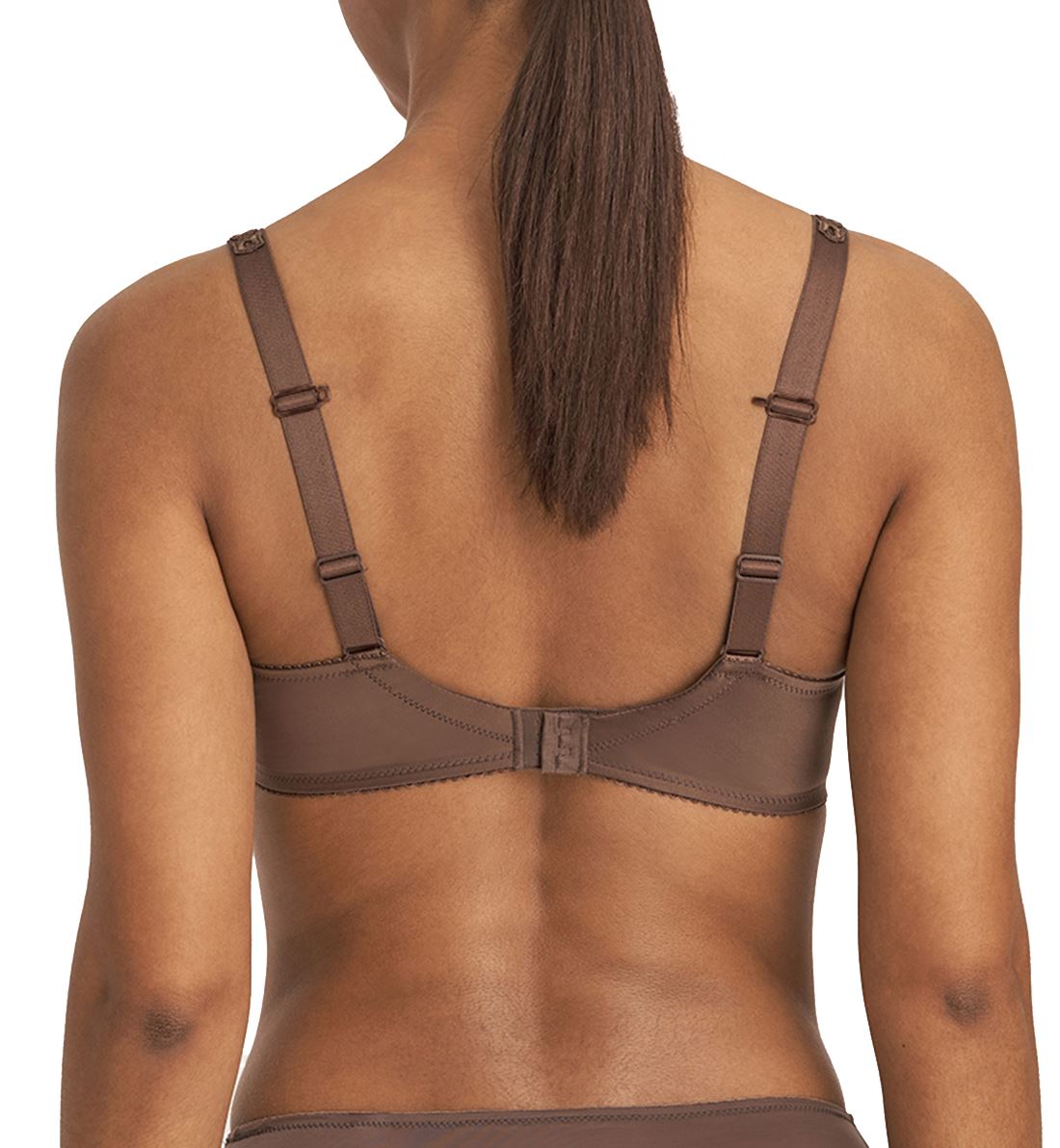 PrimaDonna Every Woman Seamless Non-Padded Underwire Bra (0163110),30E,Ebony - Ebony,30E