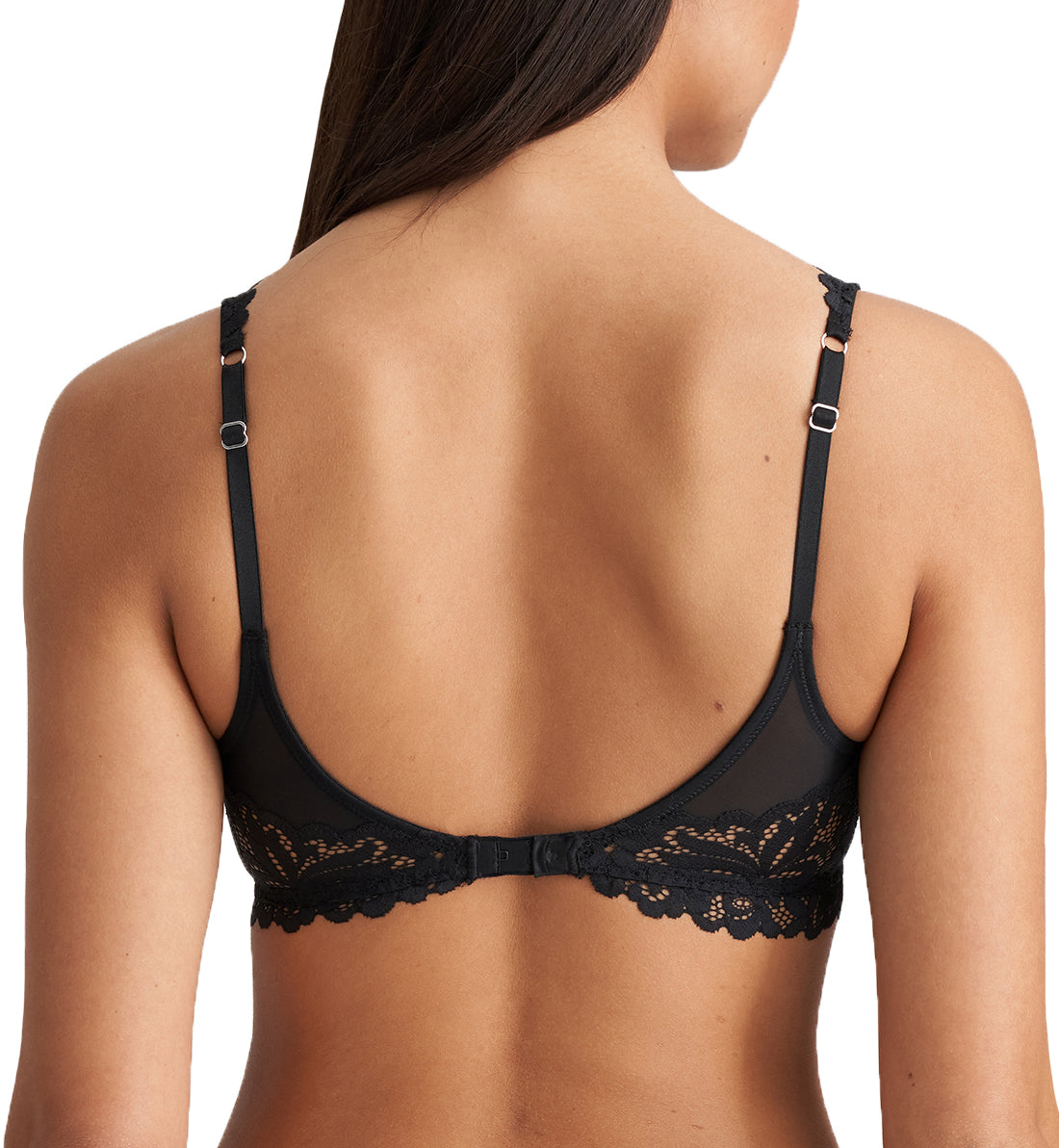 Marie Jo Elis Balcony Padded Underwire Bra (0102509),30D,Black - Black,30D