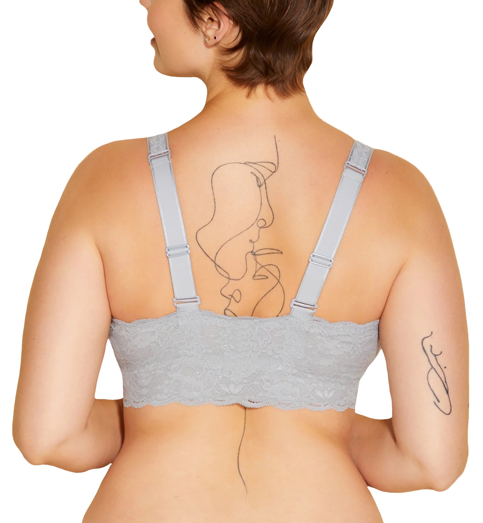Cosabella NSN SUPER CURVY Sweetie Bralette (NEVER1340),XS,Dove Gray - Dove Gray,XS
