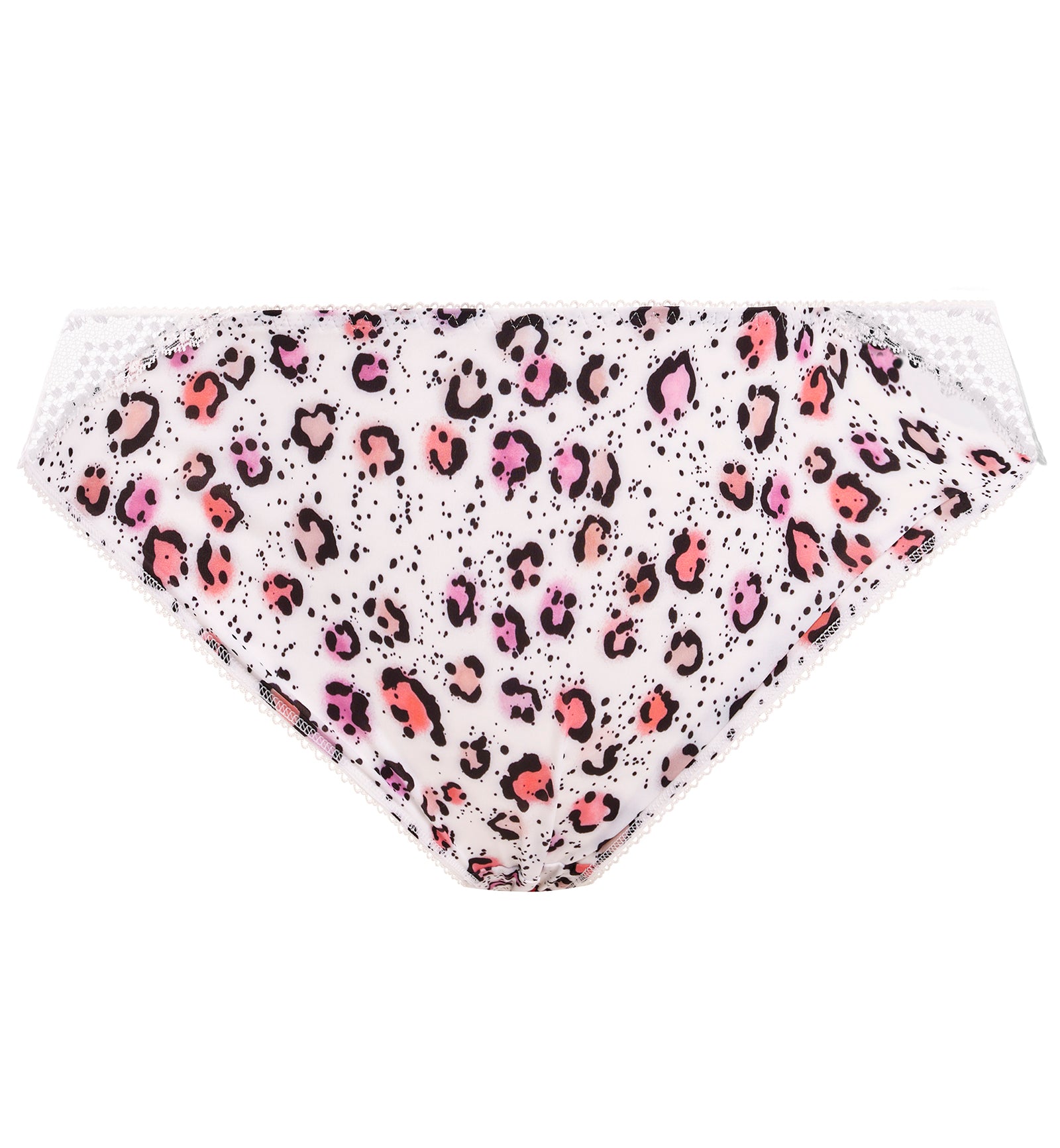 Elomi Lucie Matching Stretch Lace Brazilian Brief (4495) - Rumble
