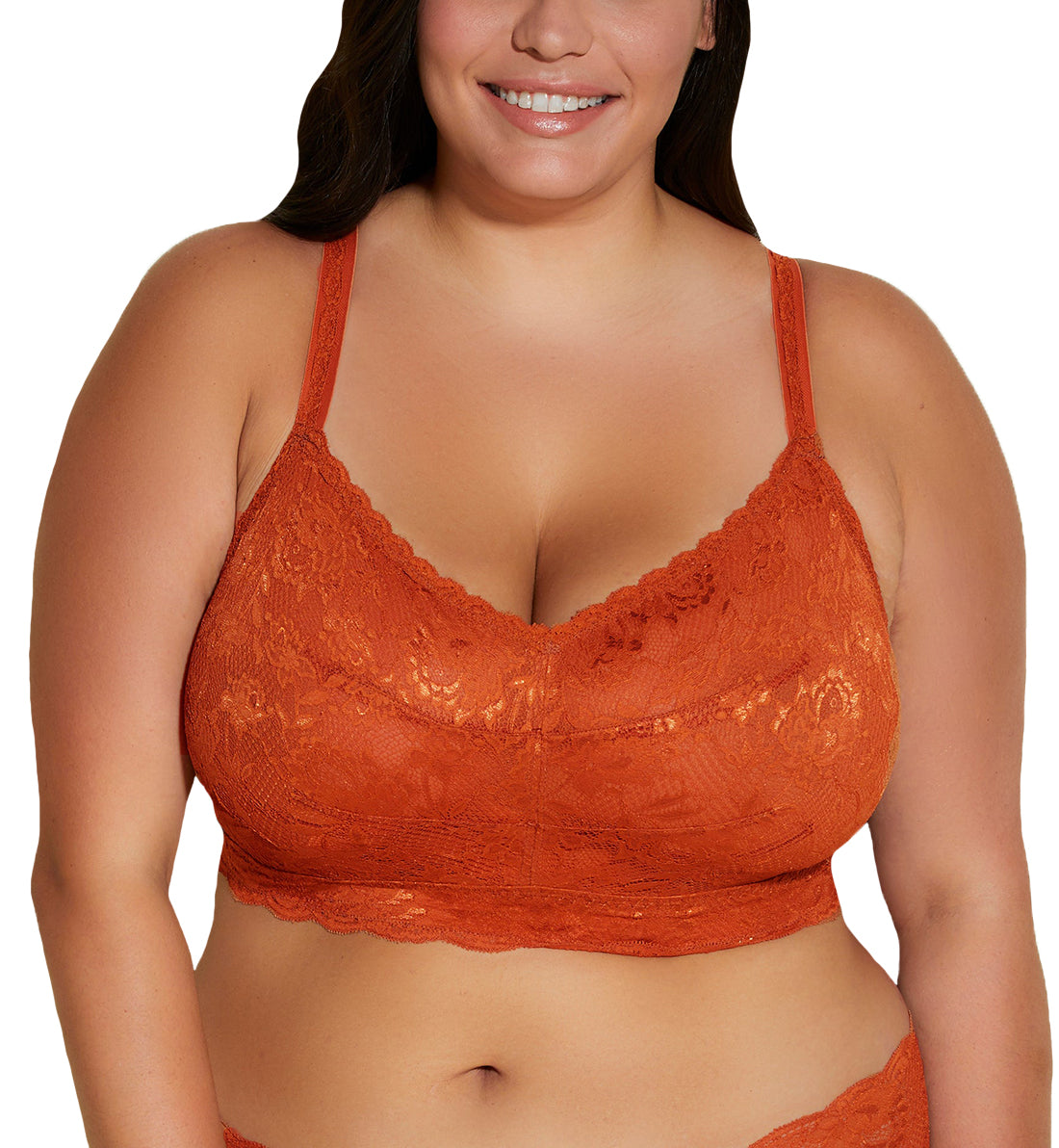 Cosabella NSN ULTRA CURVY Sweetie Bralette (NEVER1321),XS,Sahara - Sahara,XS