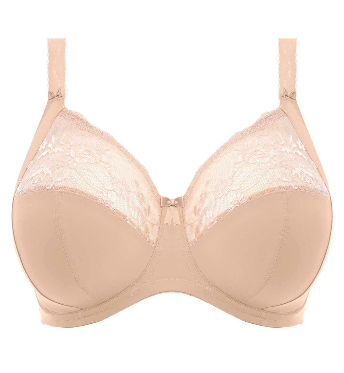 Elomi Morgan Stretch Lace Banded Underwire Bra (4111),32GG,Sahara - Sahara,32GG