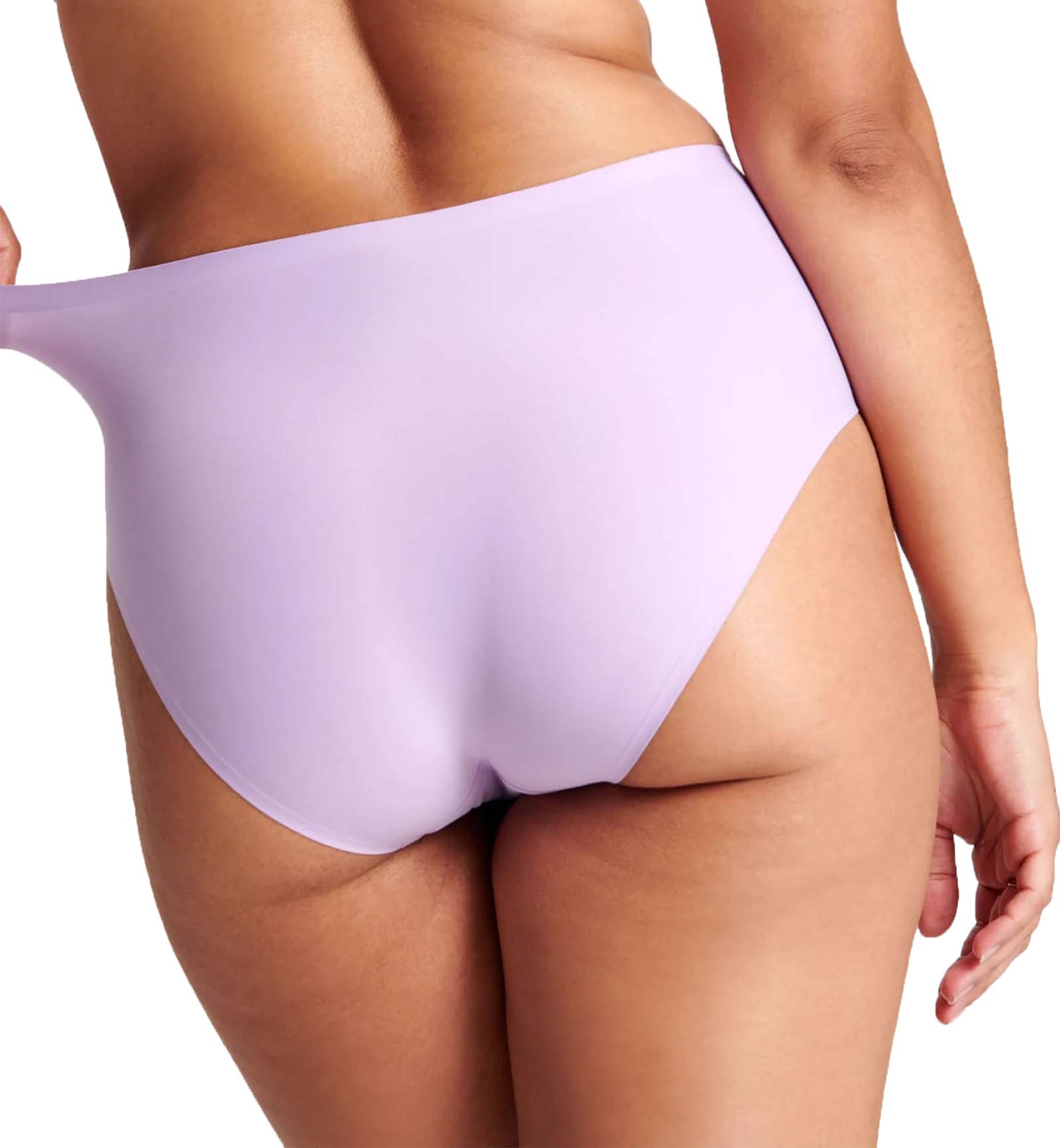 Evelyn & Bobbie High-Waisted Retro Bikini Panty (1704),US 0-14,Lavender - Lavender,US 0-14