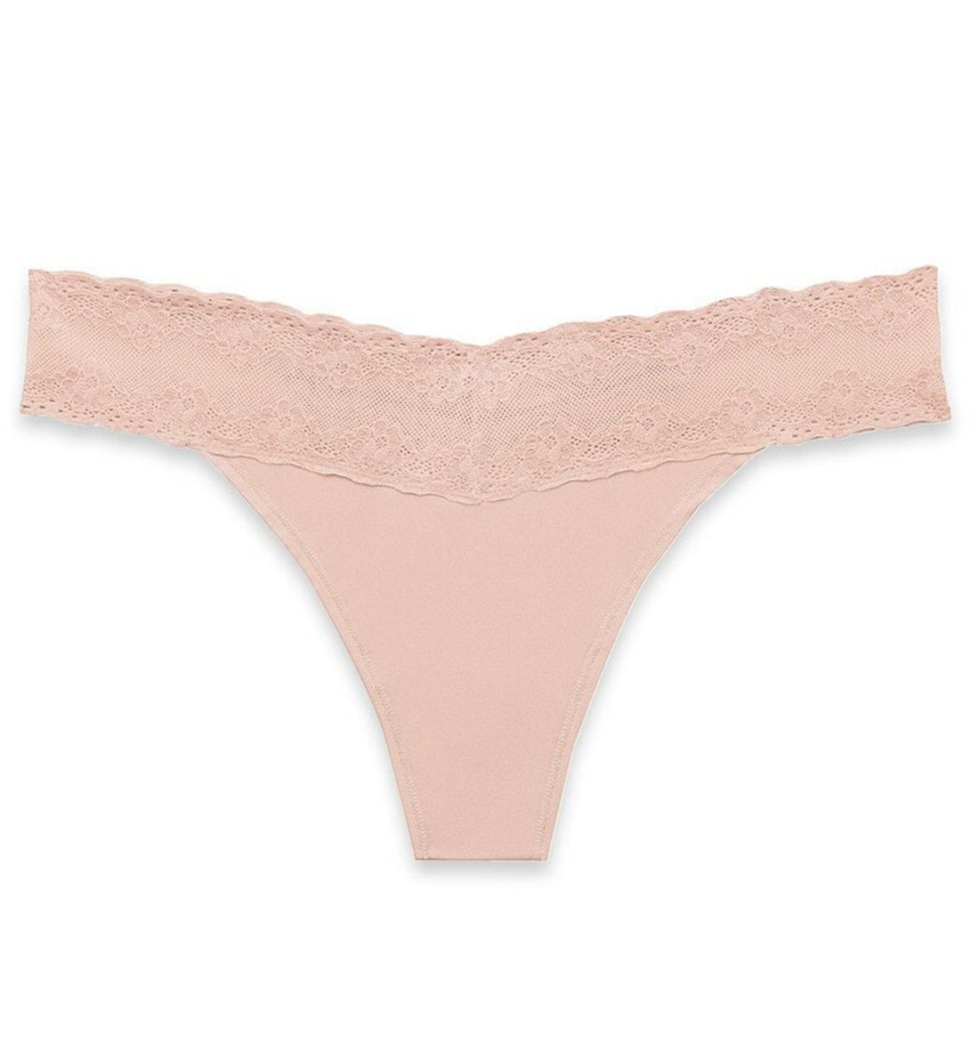 Natori Bliss Perfection Thong (750092),Rose Beige - Rose Beige,One Size