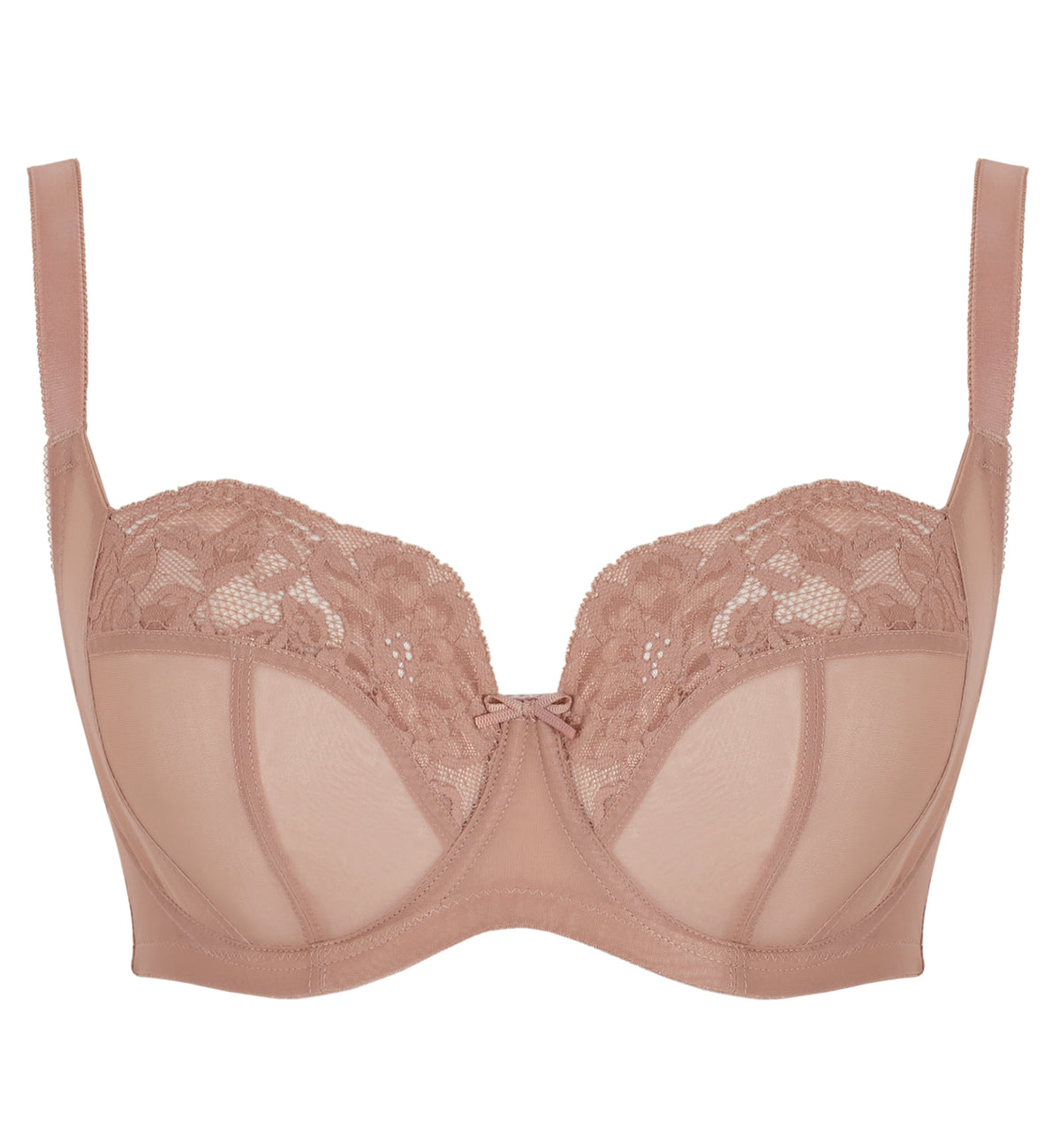 Panache Nina Balcony Underwire Bra (10941),28F,Mocha - Mocha,28F