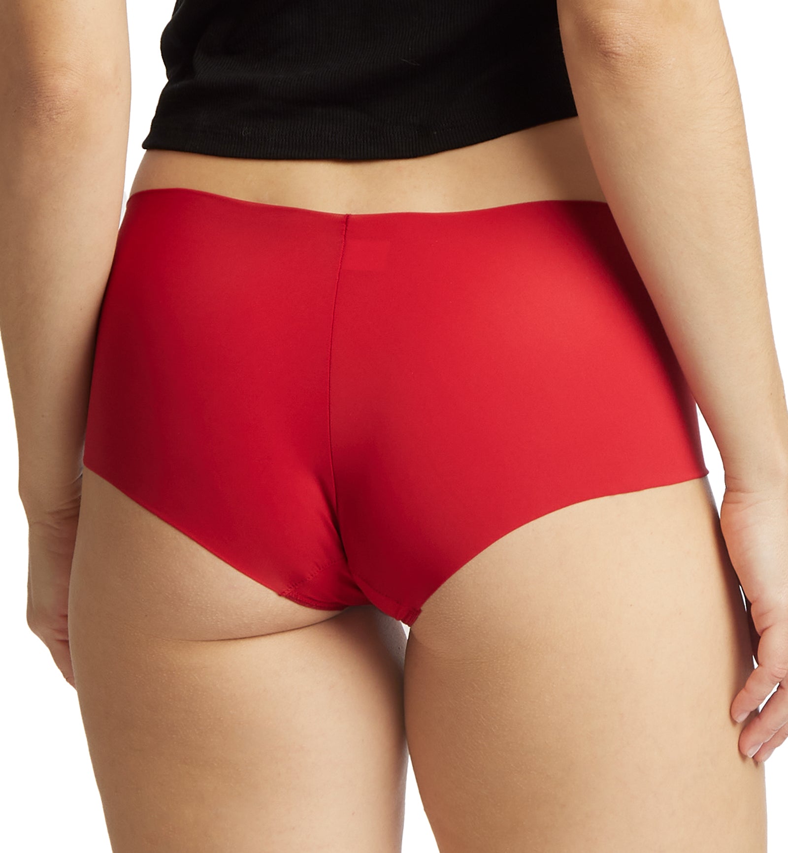 Hanky Panky BreatheSoft Boyshort (6J1281B),Medium,Cherryade - Cherryade,Medium