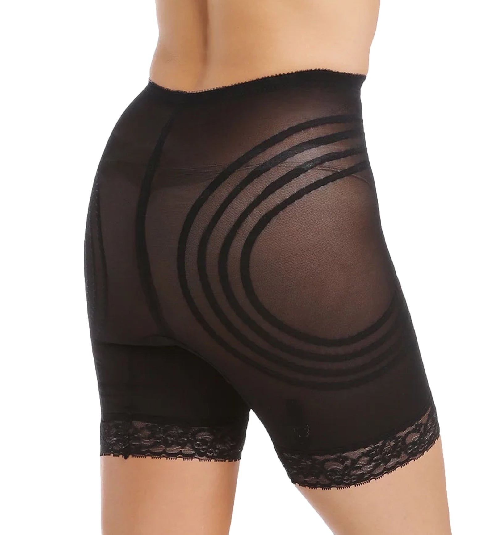 Rago Firm Control Leg Shaper (679),Small,Black - Black,Small