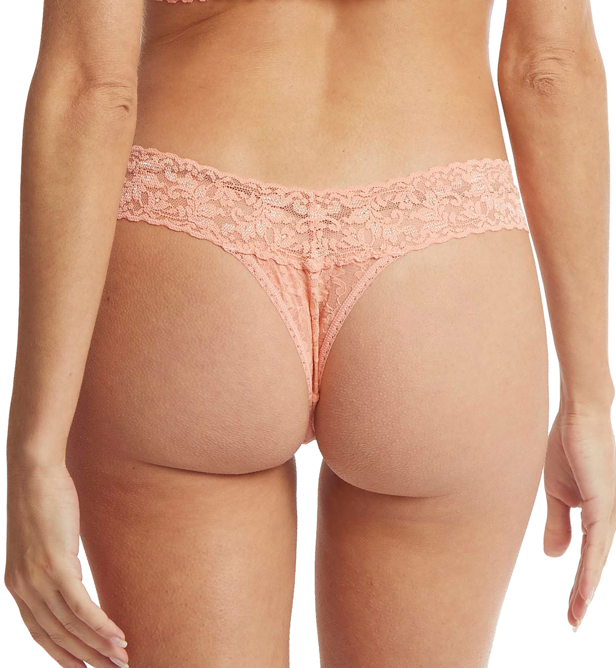 Hanky Panky Signature Lace Low Rise Thong (4911P),Snapdragon - Snapdragon,One Size