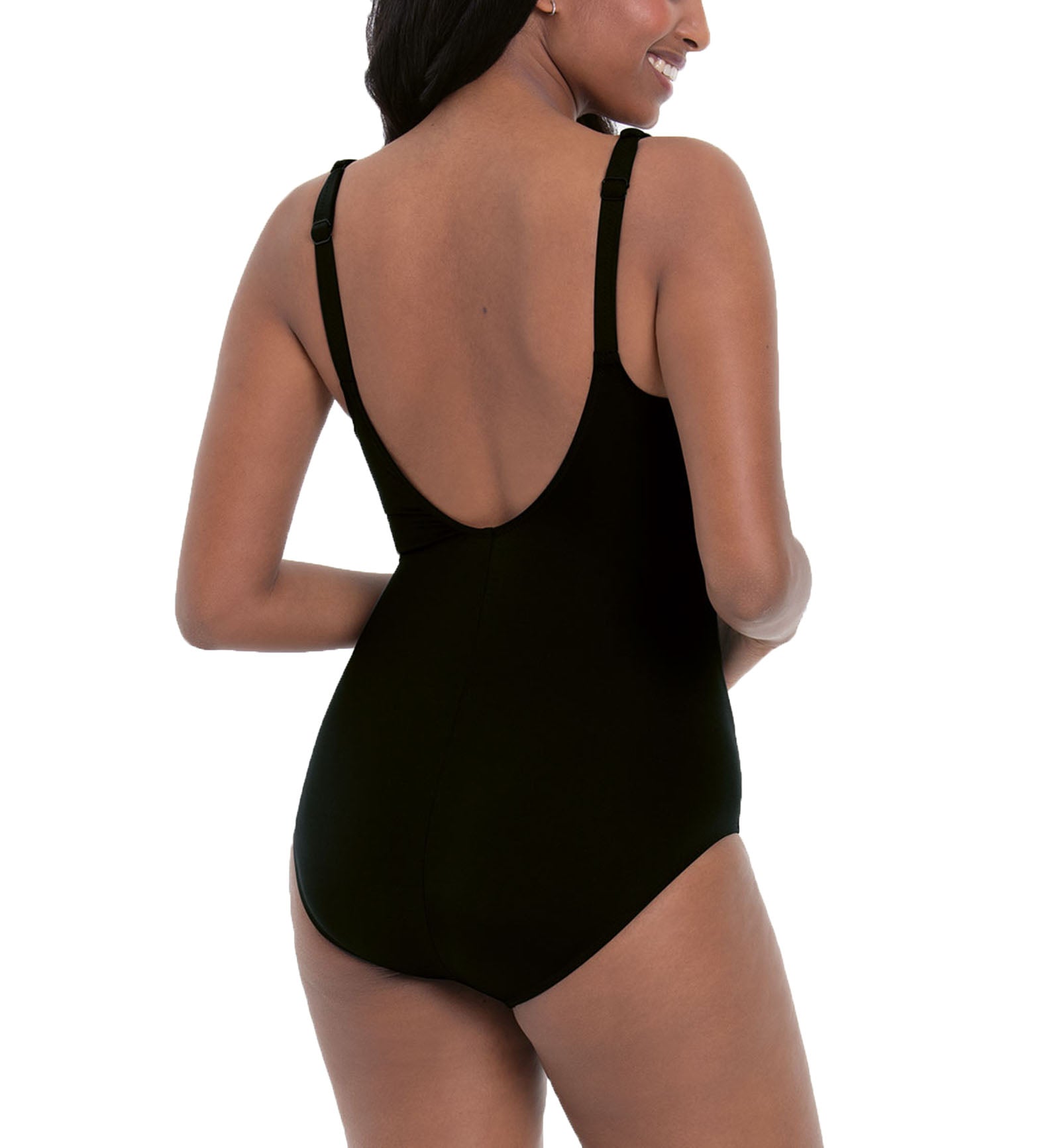 Anita Leaf Deluxe Tisa Slimming Support One Piece Swimsuit (7326),32D,Peppermint Green - Peppermint Green,32D