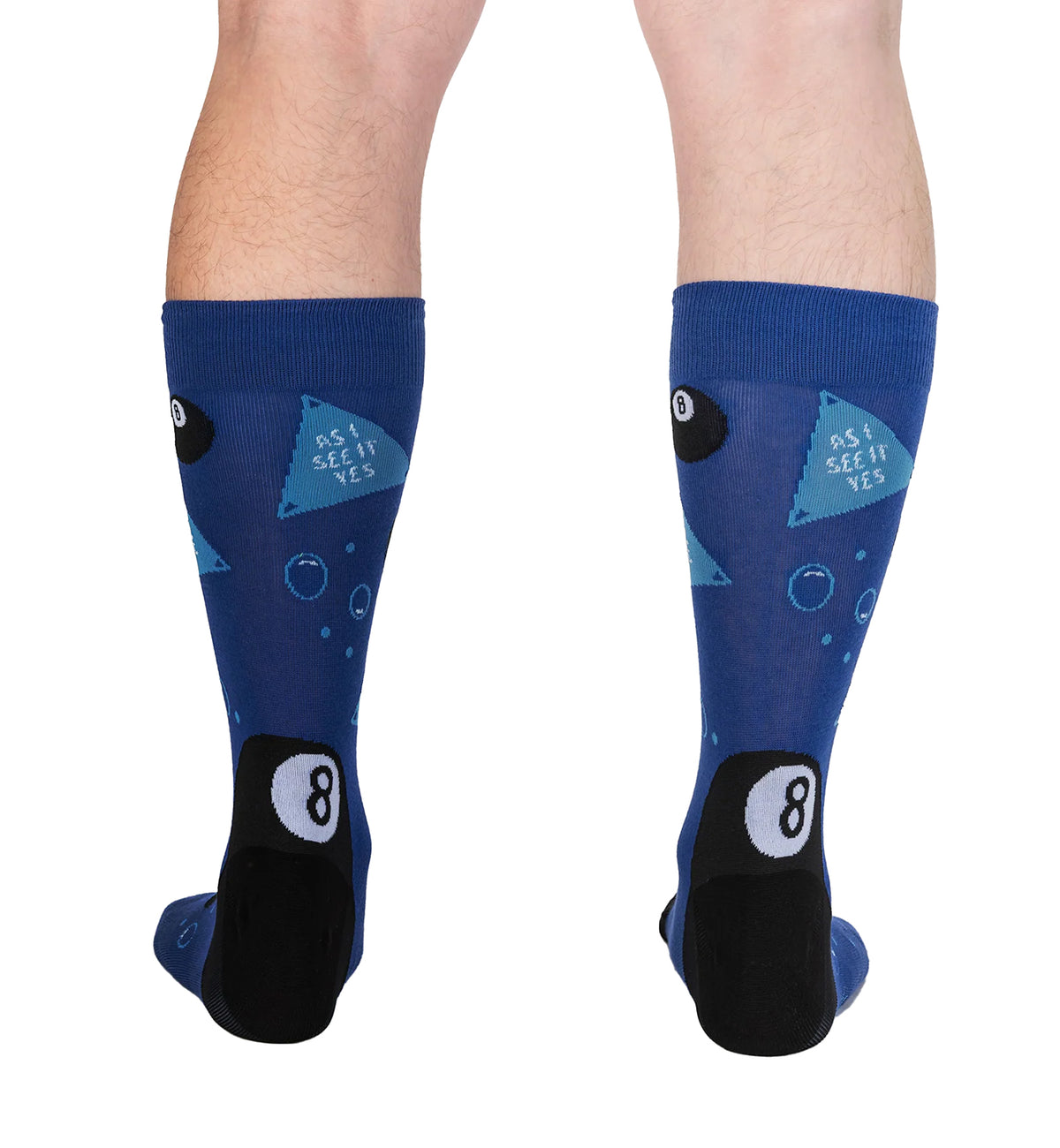 SOCK it to me Men's Crew Socks (MEF0626),Sources Say Yes - Sources Say Yes,One Size