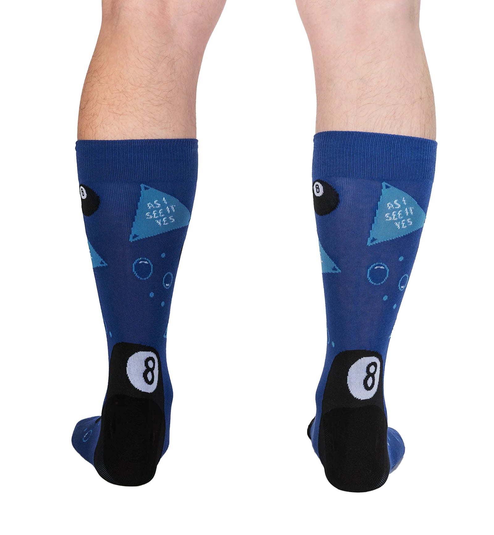 SOCK it to me Men's Crew Socks (MEF0626),Sources Say Yes - Sources Say Yes,One Size