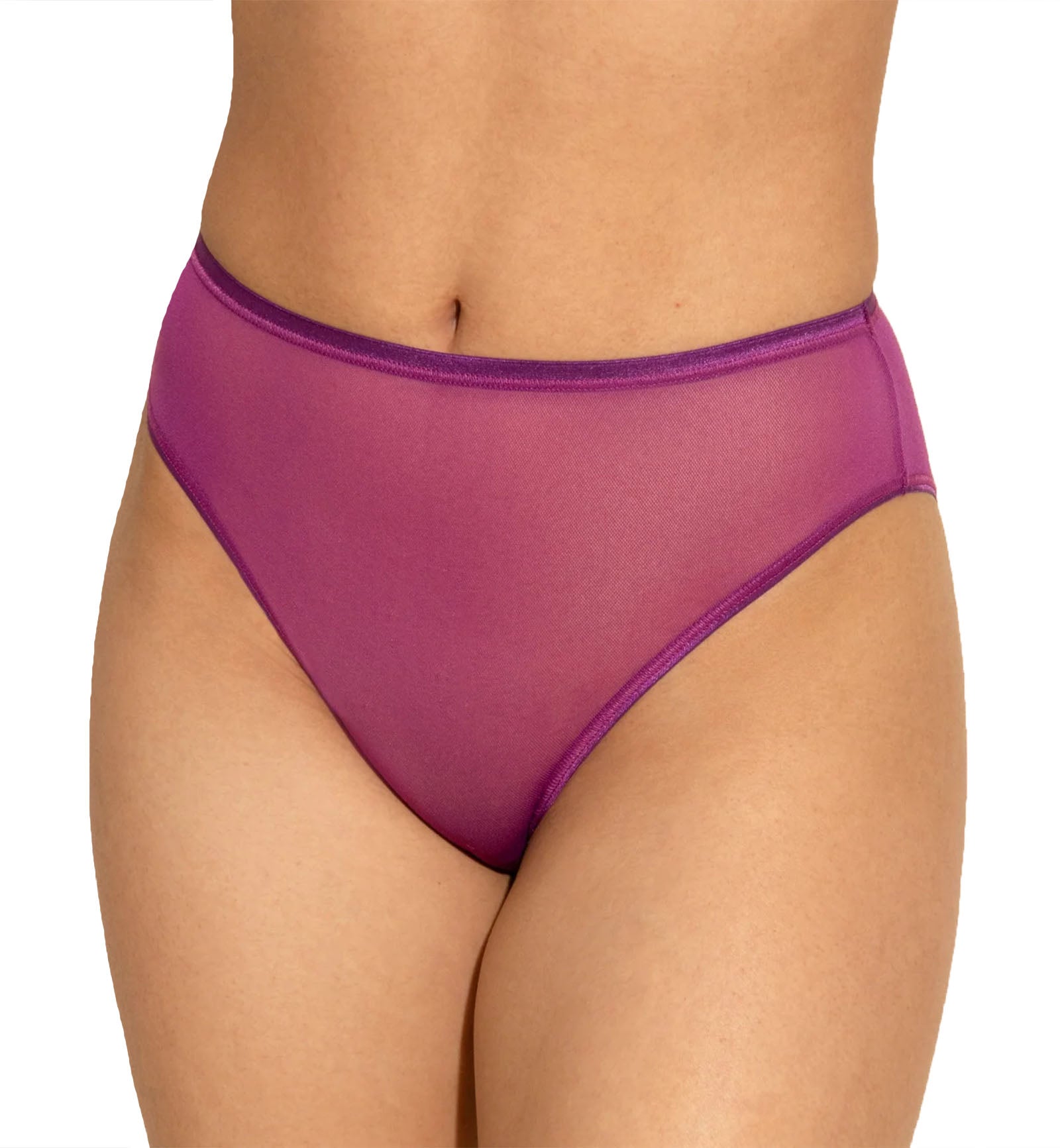 Cosabella Soire Confidence High Waist Brief Panty (SOIRC0562),Small,Swiss Beet - Swiss Beet,Small