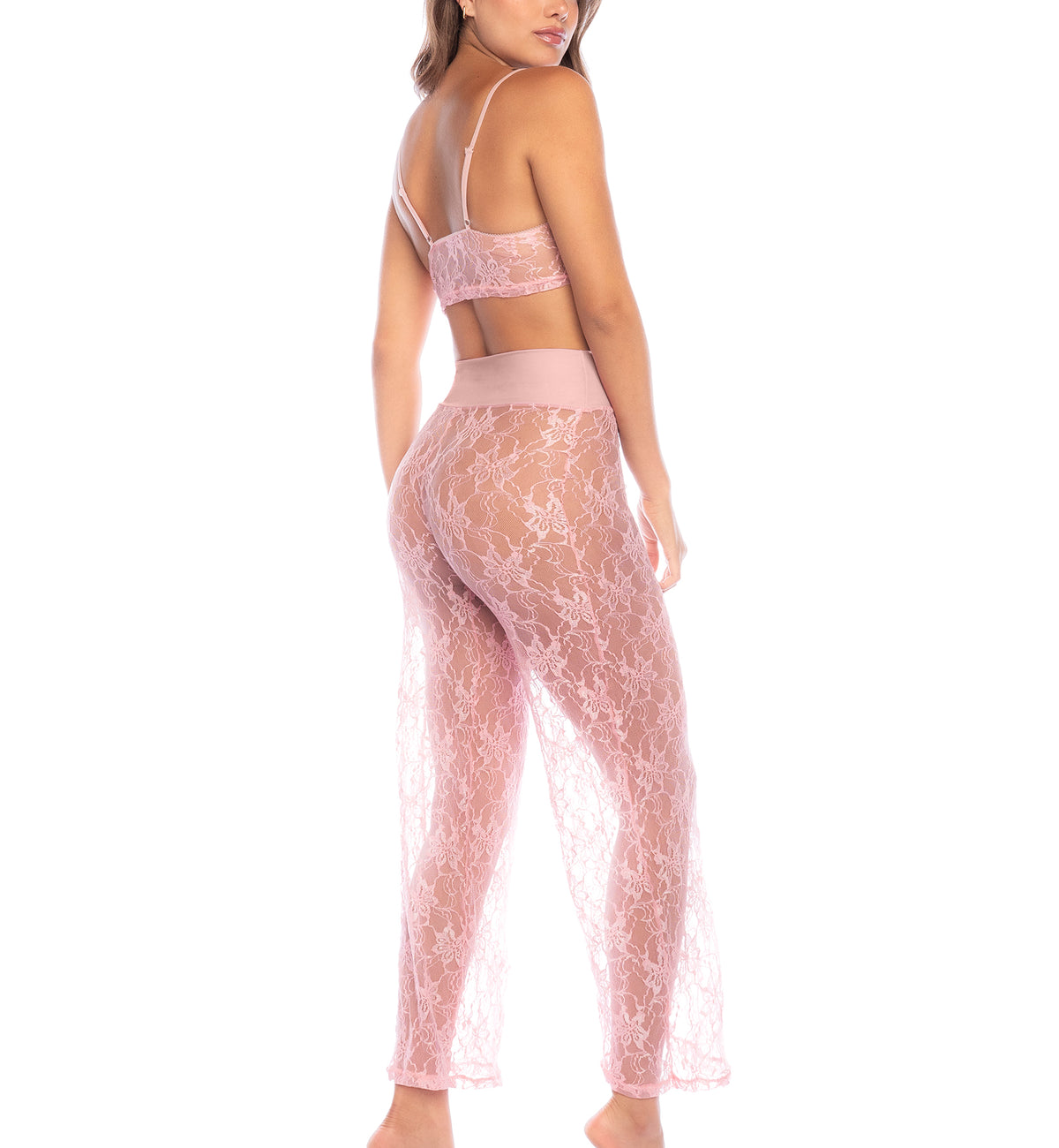 Mapale Yours Truly Two Piece Pajama Set (7600),S,Rose - Rose,S