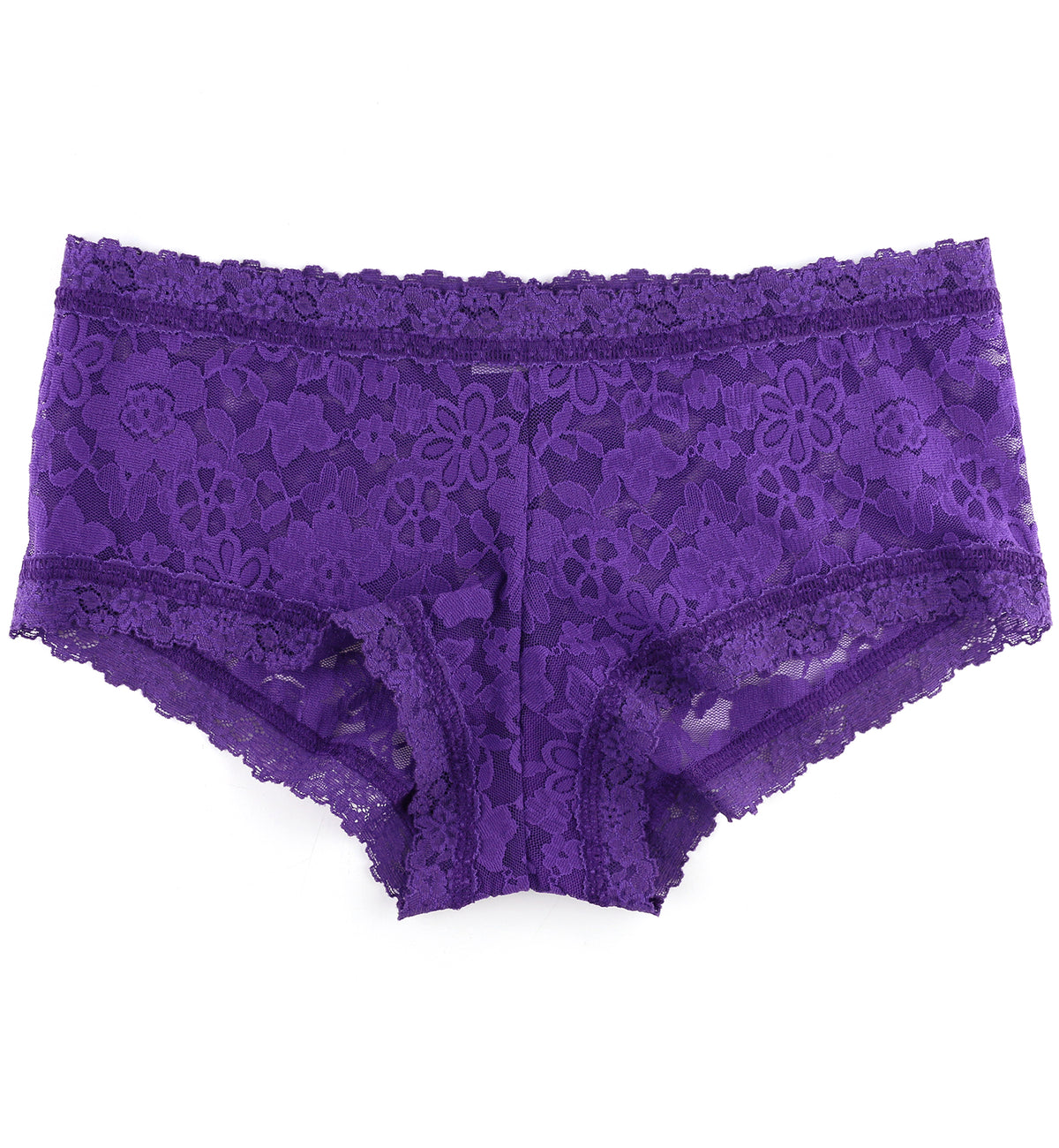 Hanky Panky Daily Lace Boyshort (771201P),XS,Cassis - Cassis,XS