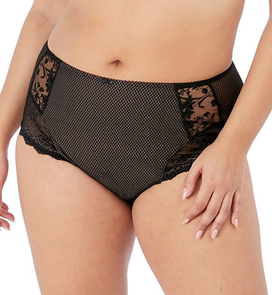 Elomi Charley Matching Full Brief (4388),XXXXL,Jet - Jet,XXXXL