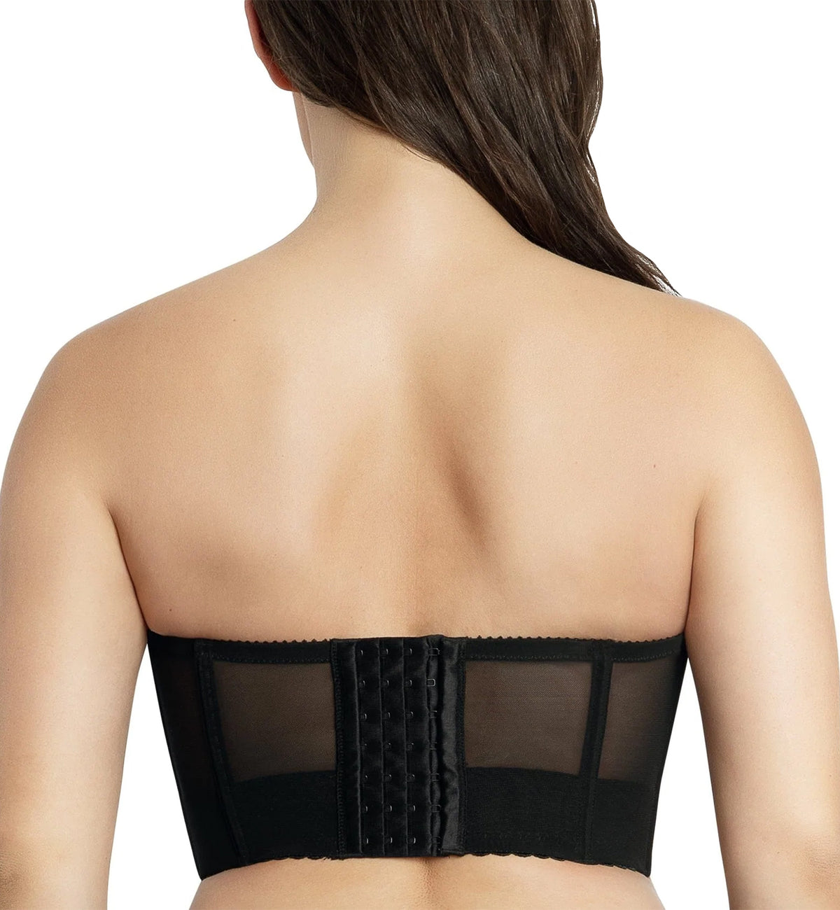 Parfait Shea Molded Strapless Underwire Longline Bra (P60671),30E,Black - Black,30E