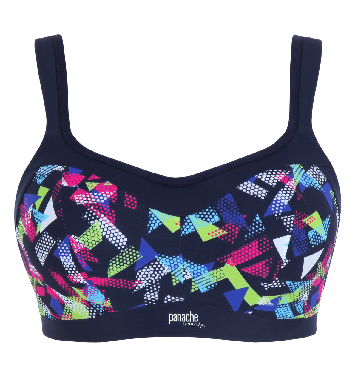 Panache Power Underwire Sports Bra (5021D),28F,Graphic Print - Graphic Print,28F