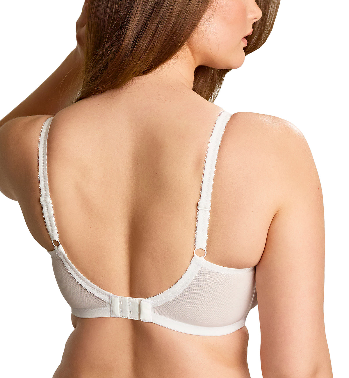 Panache Tango Edit Underwire Balconette Bra (9071),30F,White - White,30F