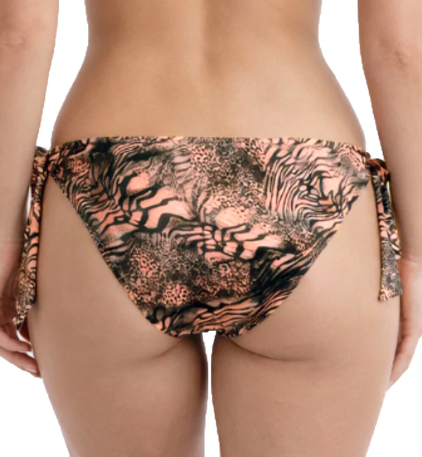 Comexim Tiger Tie Side Swim Brief (CMTIGERTSB),Small,Animal - Animal,Small