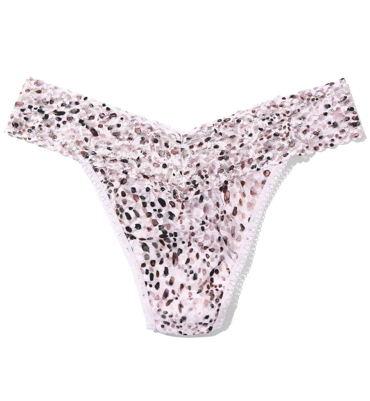 Hanky Panky Signature Lace Printed Original Rise Thong (PR4811P),Unconventional - Unconventional,One Size