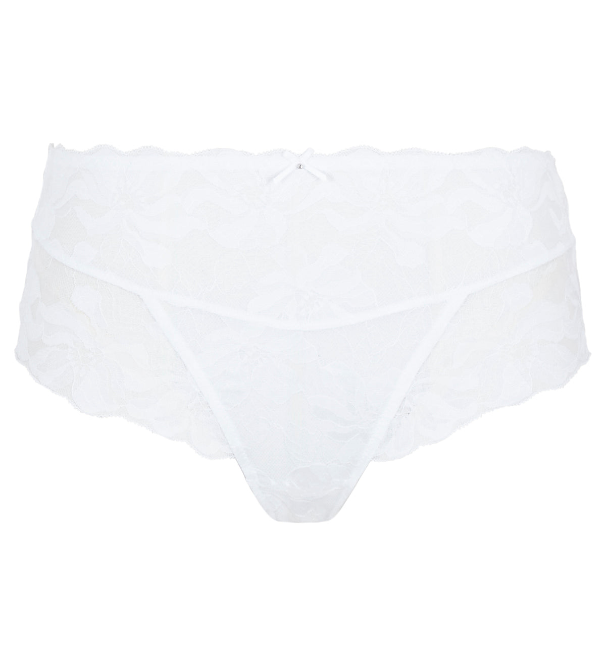 Panache Evangeline Deep Brief (11434),Small,White - White,Small